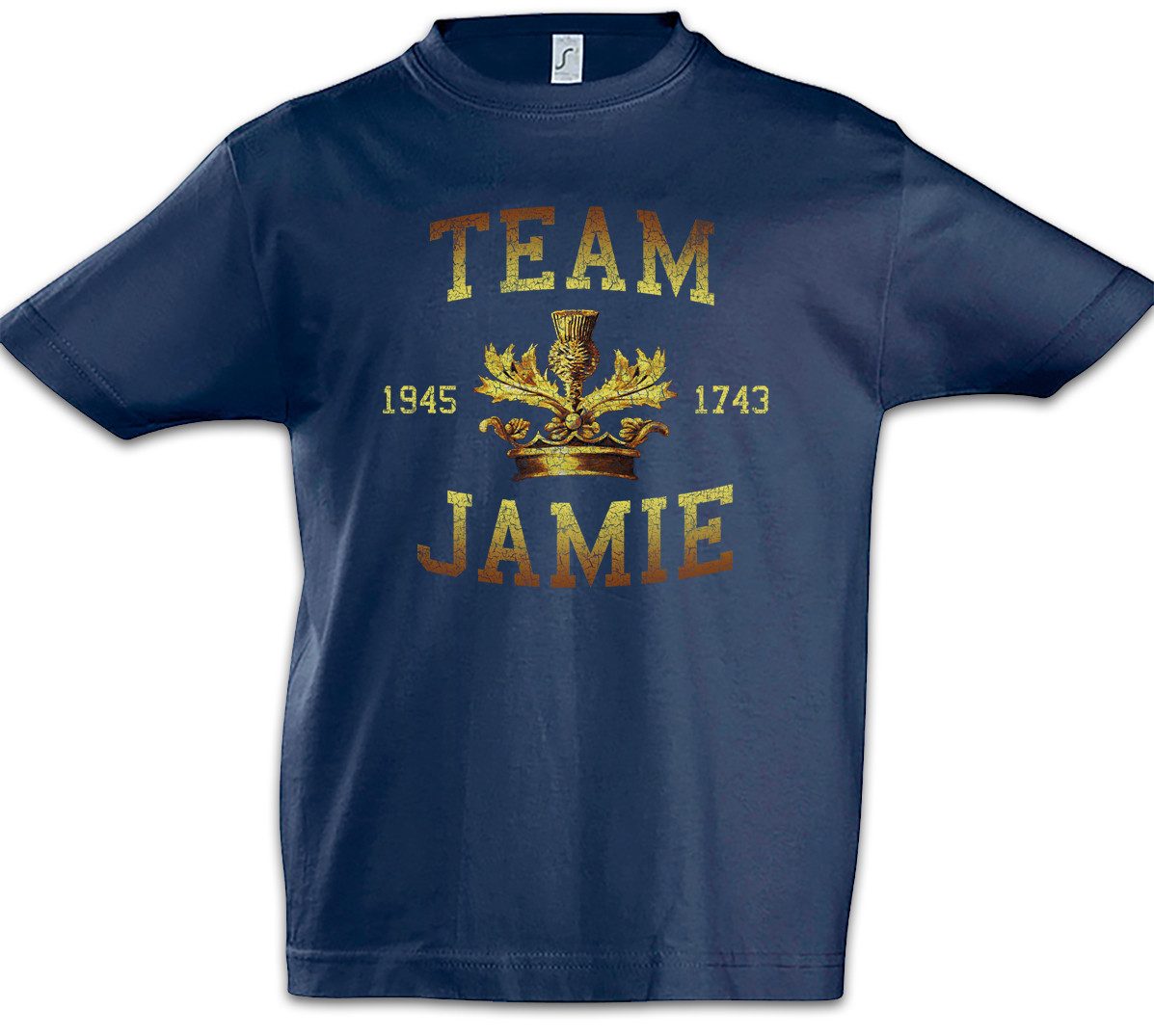 Print-Shirt Team Jaime Kinder T-Shirt Battle Outlander Bannockburn 1314 William