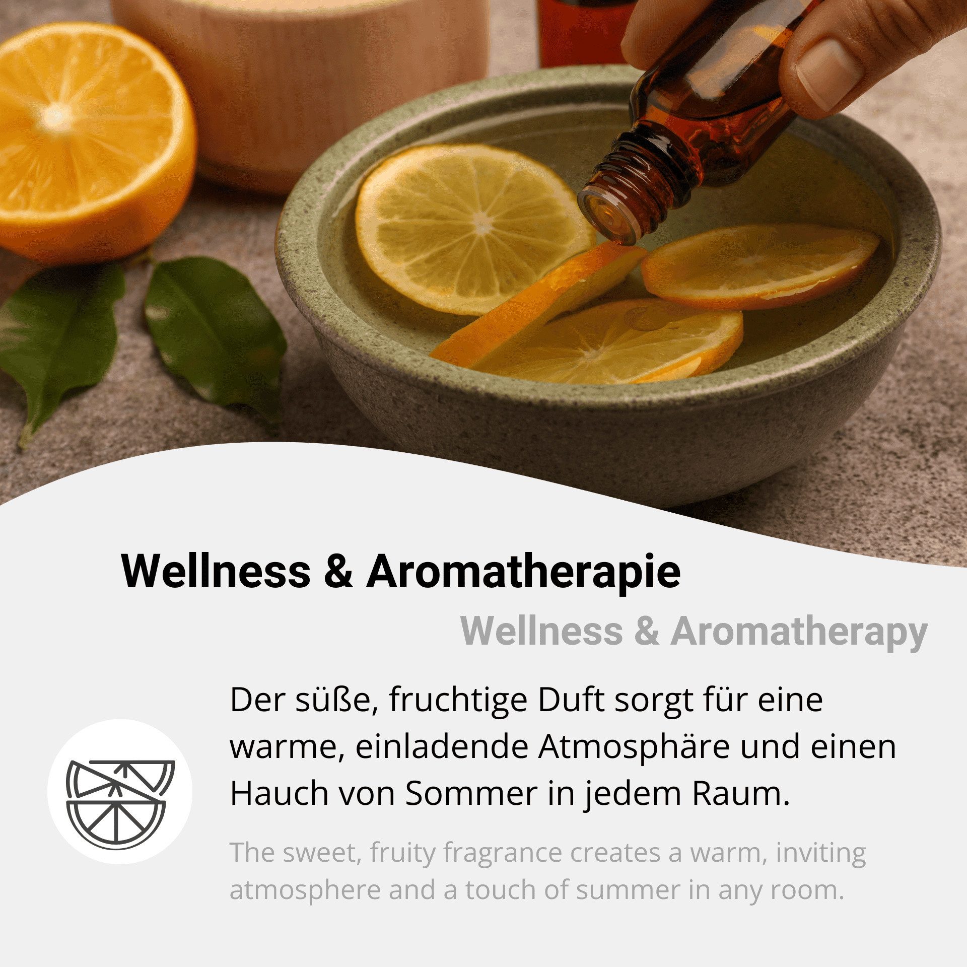 DistrEbution Duftöl Ätherisches Öl, Orangenöl, 100% Naturrein, Für Kerzen und Kosmetik