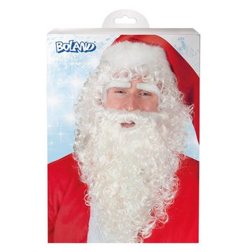 Scherzwelt Kostüm Santa Claus Kostüm XL - Weihnachtsmann - SAMT Delux + Perücke