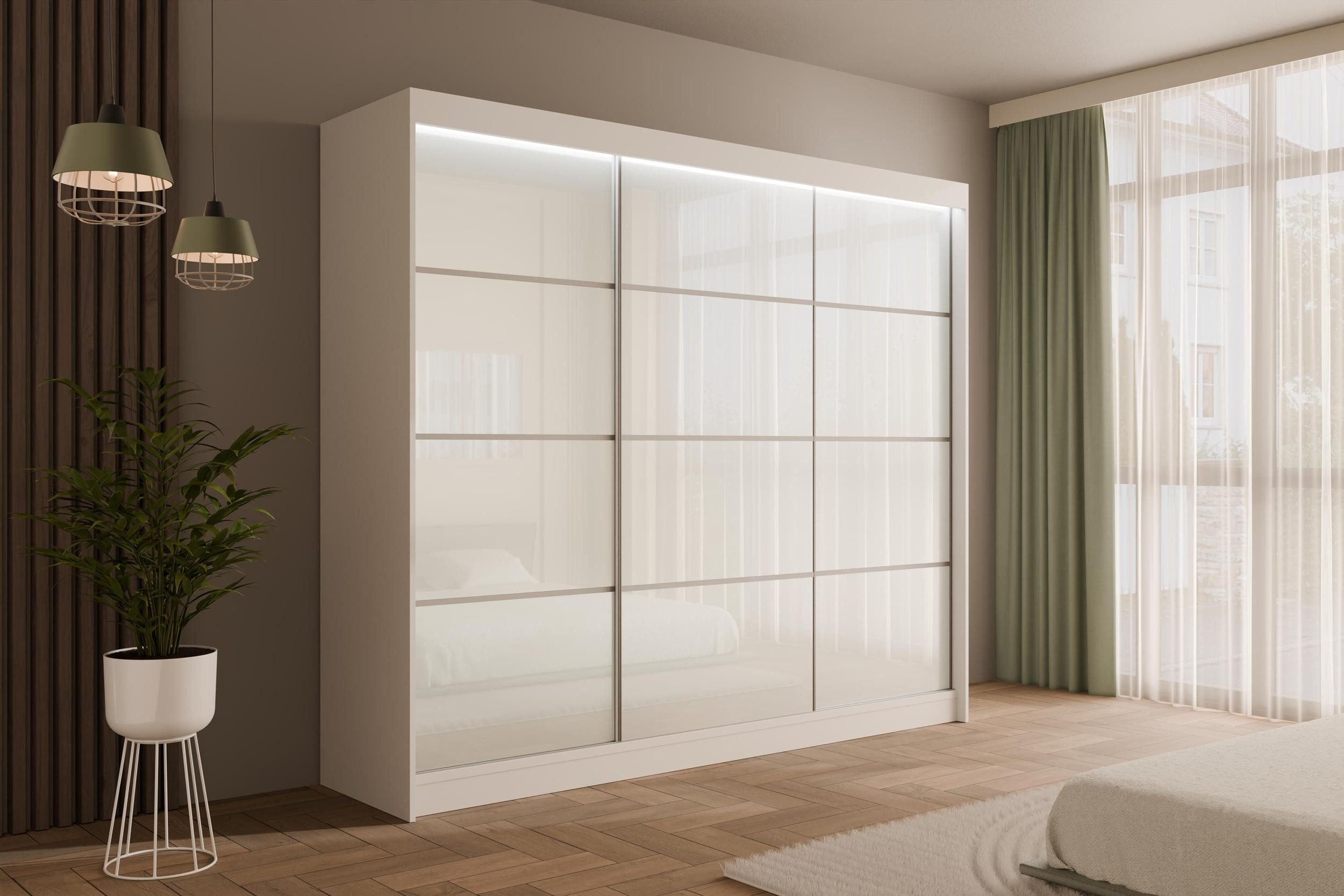 ALTDECOR Schiebetürenschrank PEKA3 (Kleiderschrank Garderobenschrank mit günstig online kaufen