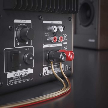 conecto conecto 25m Lautsprecherkabel Lautsprecher Boxen Kabel 2x1,5mm² CCA Audio-Kabel