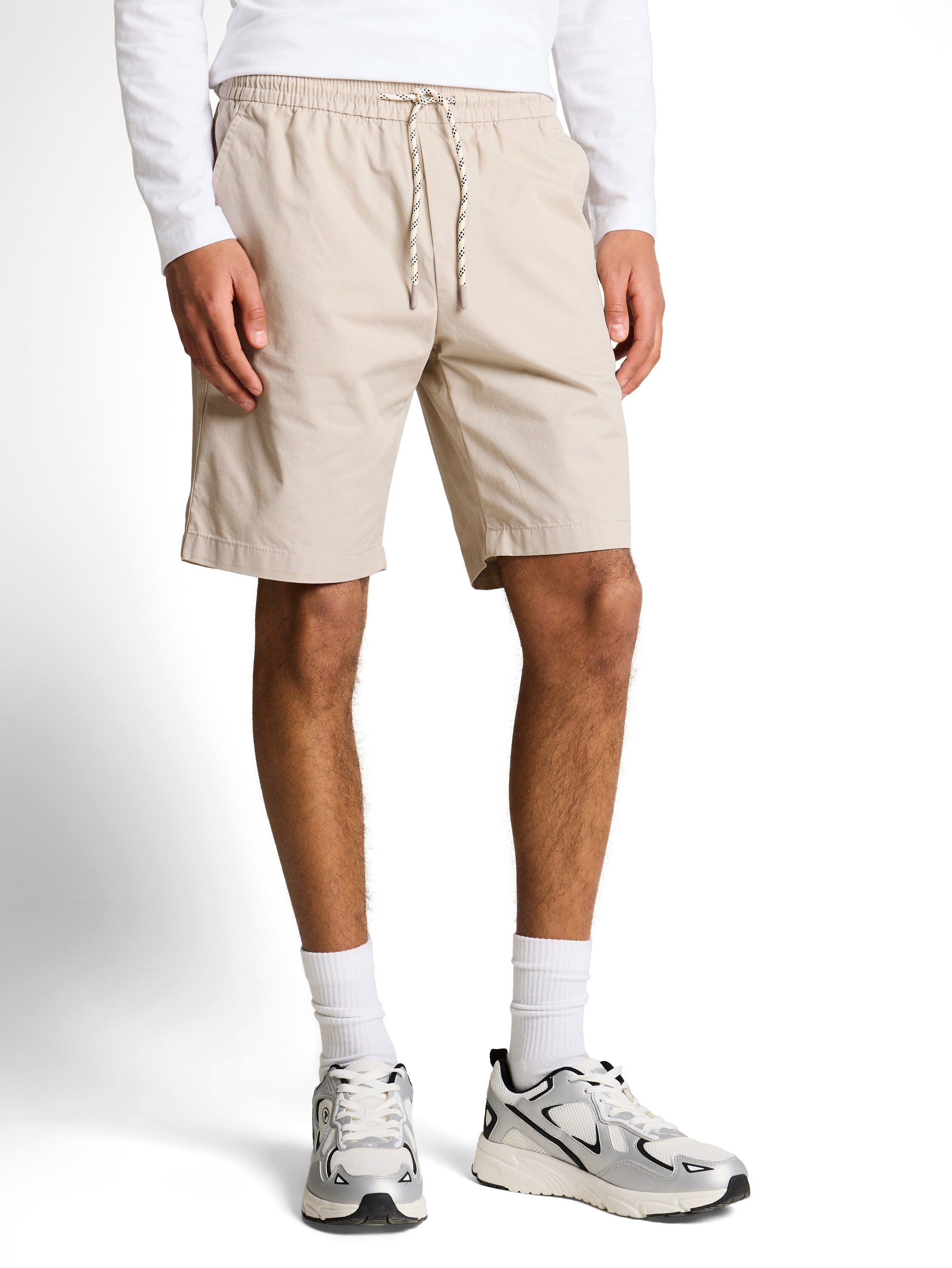 TOM TAILOR Denim Shorts mit elastischem Bund