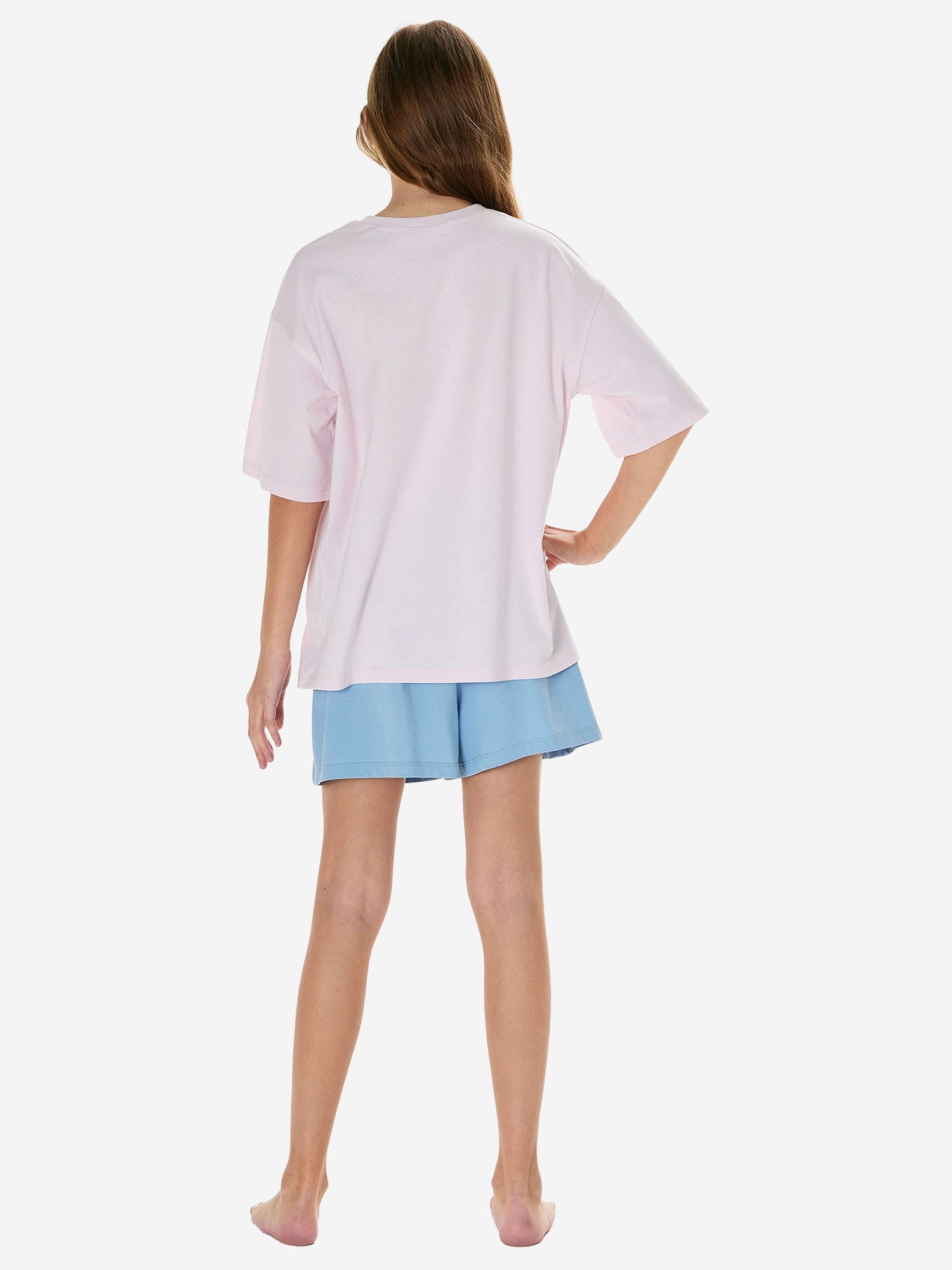 Schiesser Pyjama Nightwear (2 tlg) Schlafanzug, Pyjama Set, Nachtwäsche – Bild 5 von 5