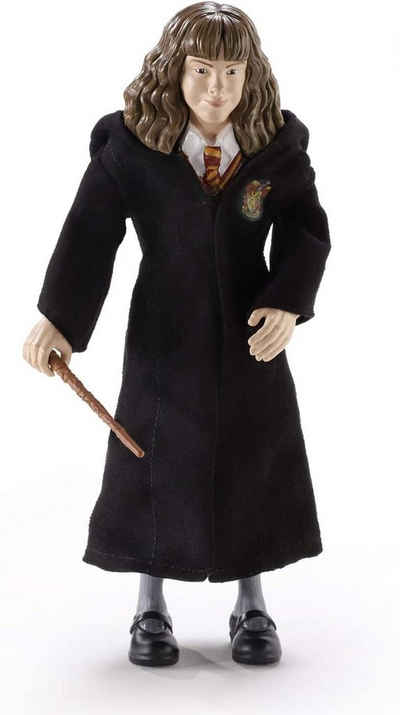 The Noble Collection Spielfigur Bendyfigs Hermine Granger, biegbares Spielzeug, bewegliche Harry Potter Sammelfigur mit Ständer