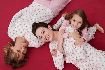 Vamp Schlafanzug VAMP kids (Set, 2 tlg., 2-teilig) Mädchen Schlafanzug lang 2-teilig Pyjama Baumwolle Ballerina