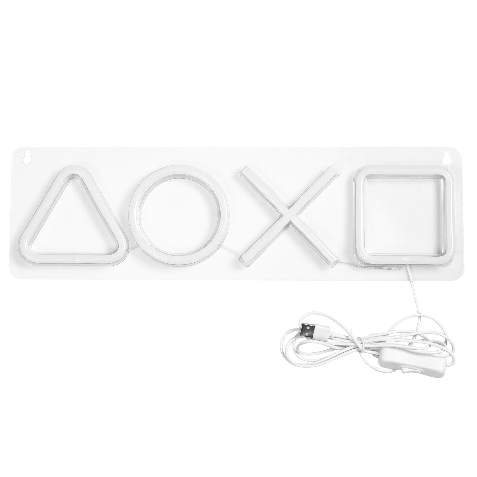 Jibenhome LED Dekolicht Spiel Leuchtreklame Gaming Neon Schild Neonlicht, U günstig online kaufen