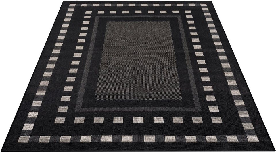 Teppich Dalija, andas, rechteckig, Höhe: 8 mm, Outdoor geeignet, Sisal-Optik,  Wetterfest & UV-beständig, Flachgewebe