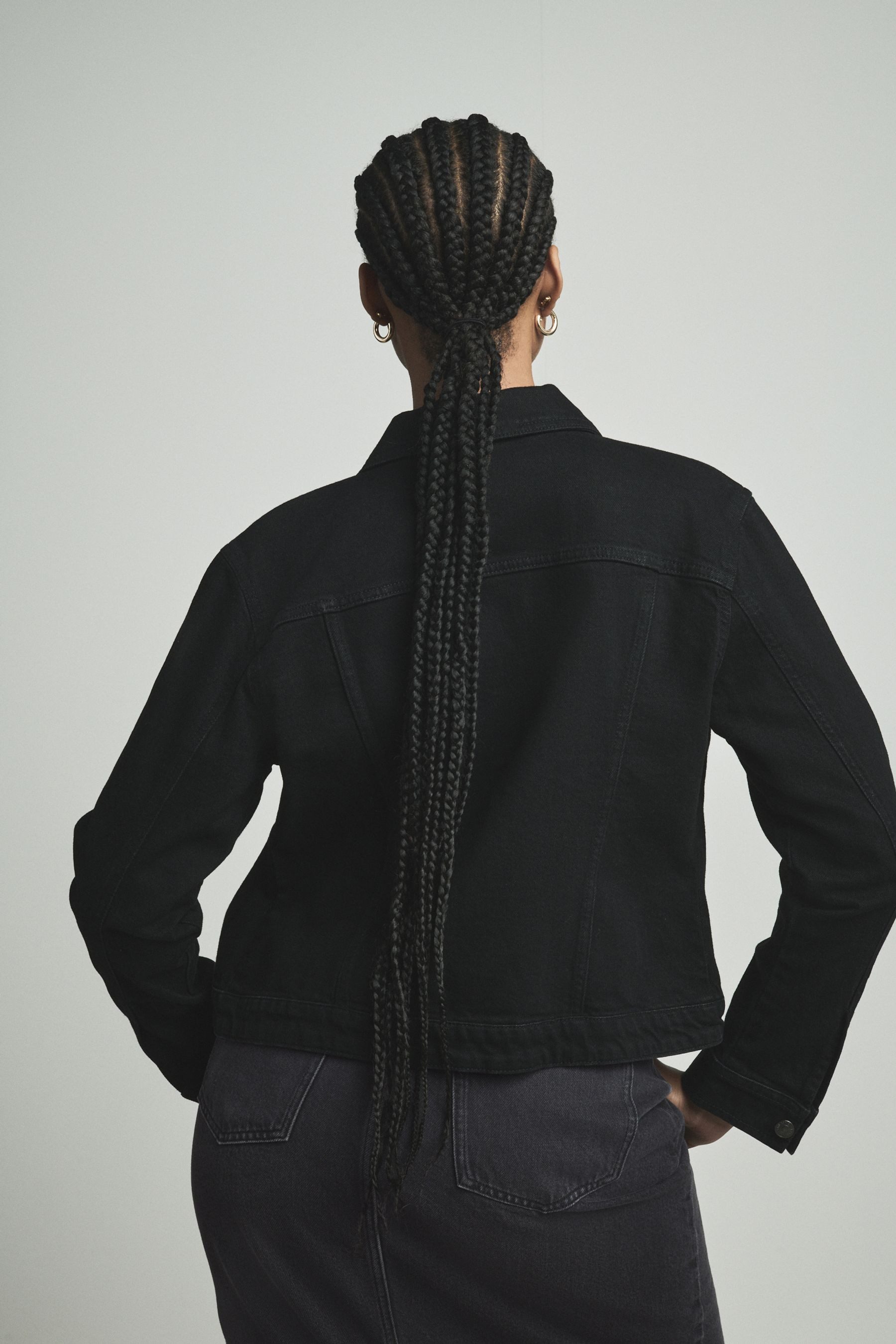 Next Jeansjacke Denim-Jacke für größere Oberweiten günstig online kaufen
