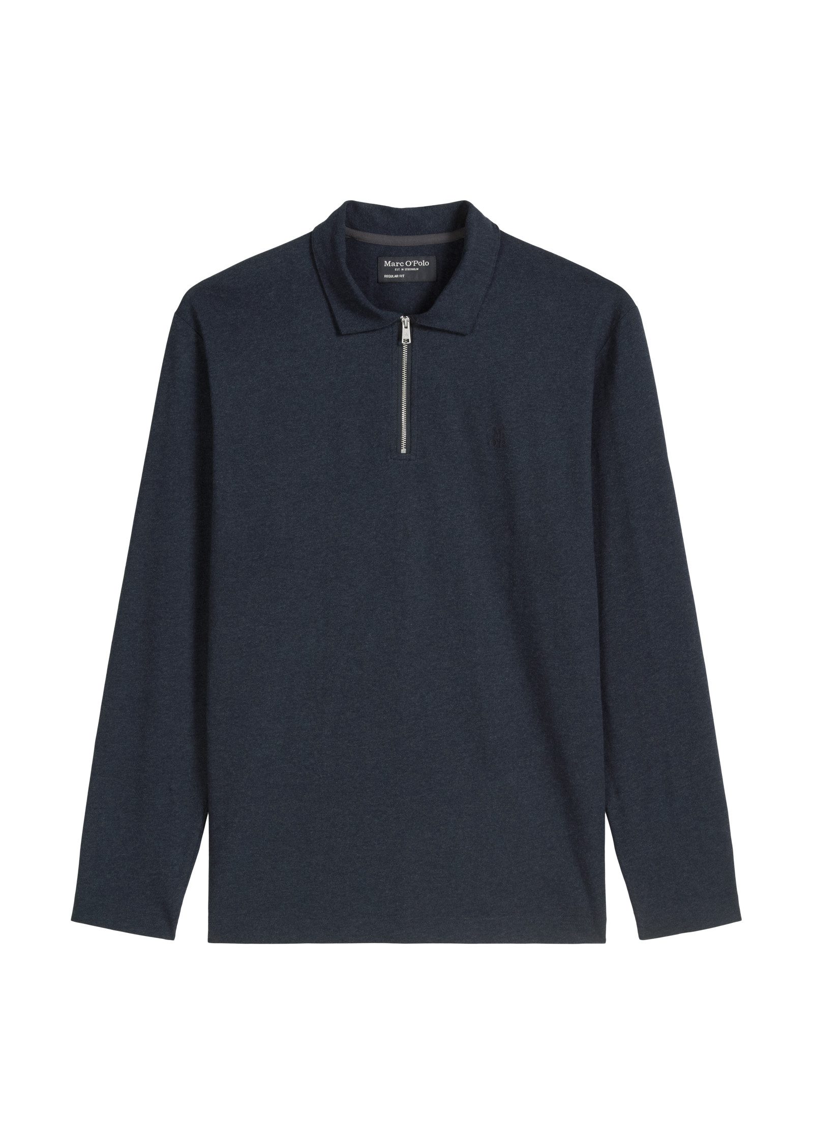 Langarm-Poloshirt aus reiner Bio-Baumwolle