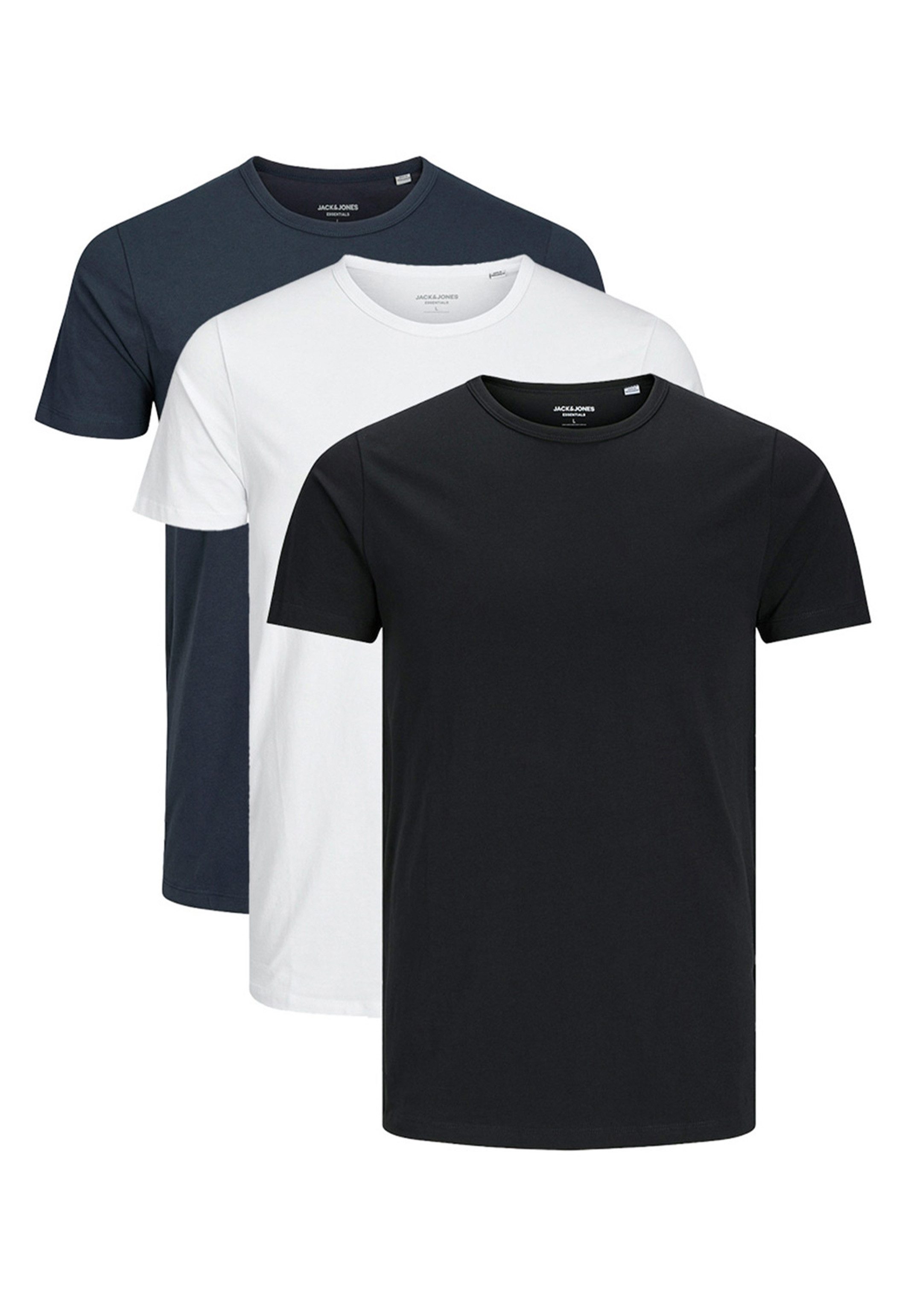 Schwarz / blau / weiß