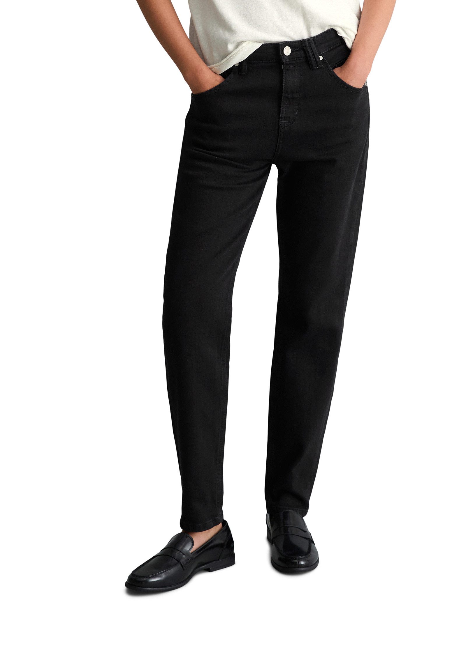 Marc O'Polo DENIM Boyfriend-Jeans aus stretchigem Organic-Cotton-Mix