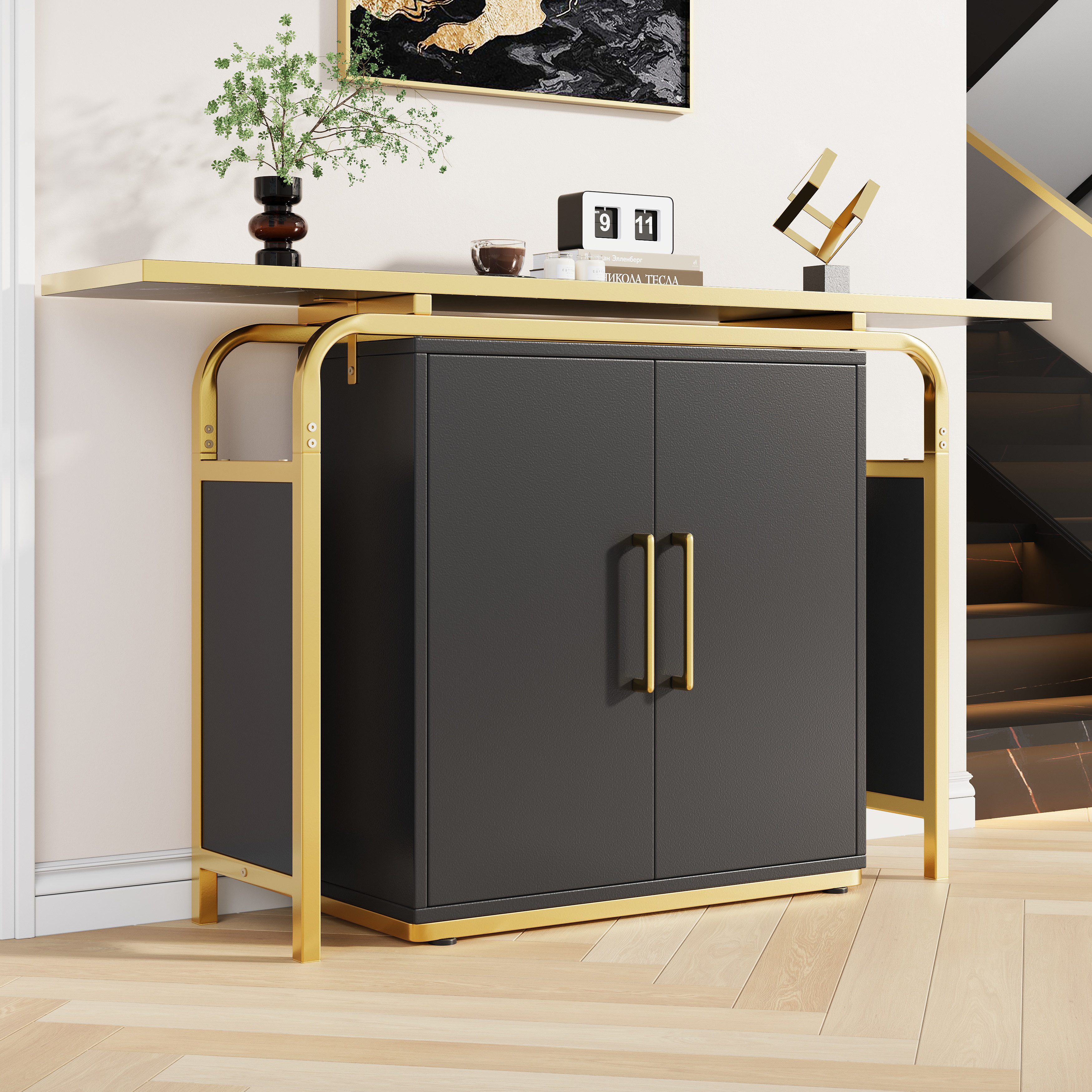 TavilaEcon Sideboard mit zwei Türen und günstig online kaufen