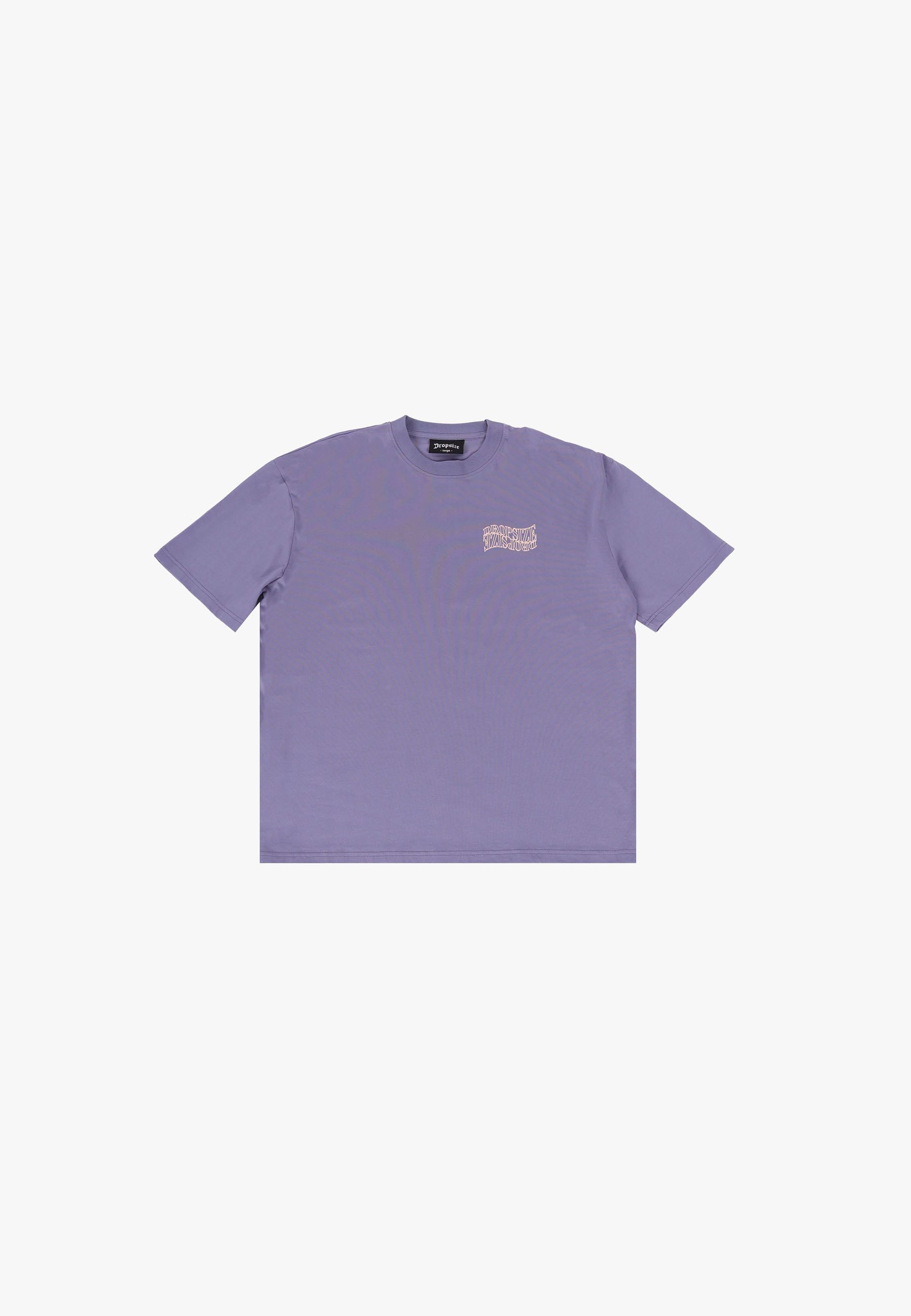 T-Shirt Dropsize HEAVY OVERSIZE MIRRORED LOGO T-SHIRT