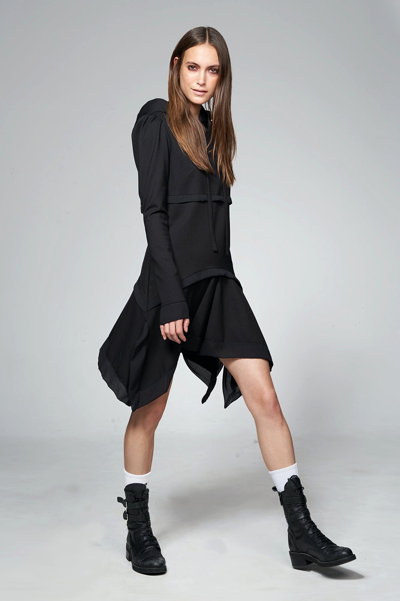 ILAY Lit Hoodie Lana Dress Black günstig online kaufen