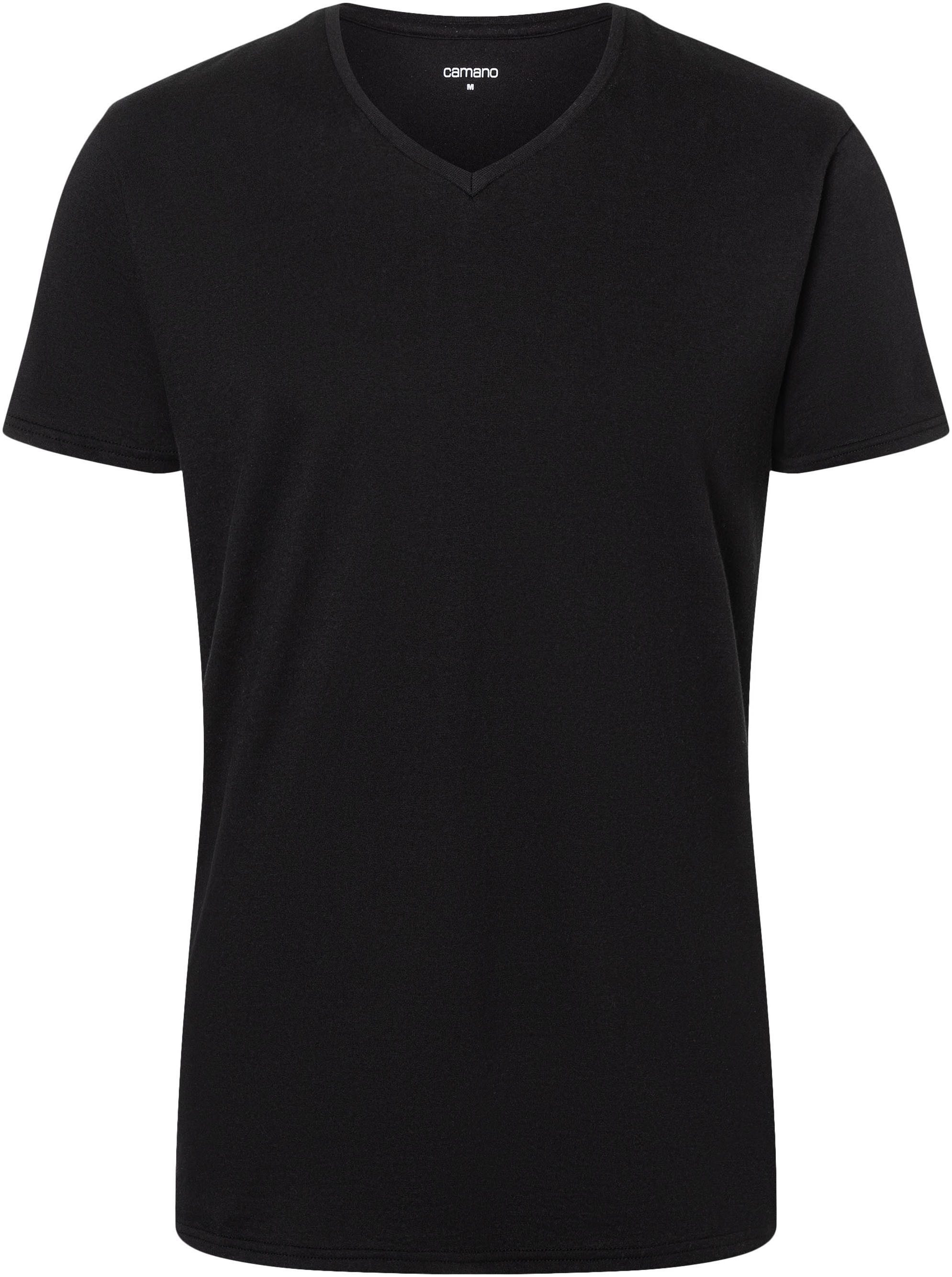 Camano T-Shirt comfort (2er Pack) mit V-Ausschnitt
