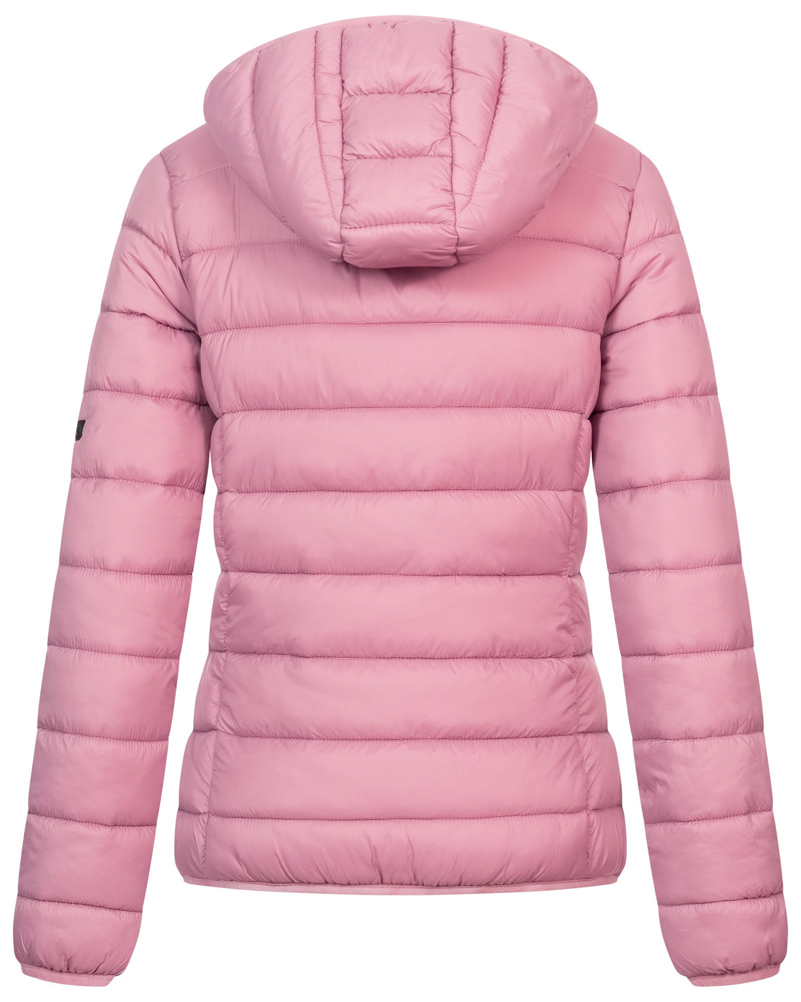 Geographical Norway Steppjacke Damen Herbst Jacke Steppjacke Outdoor leicht Kapuze Übergangsjacke