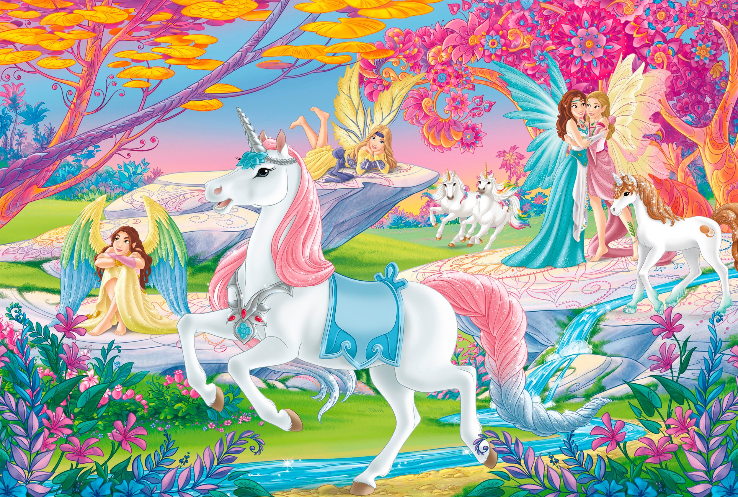 Schmidt Spiele Puzzle Bayala, Zauberhafte Elfen, 200 Puzzleteile, inkl. Sch günstig online kaufen