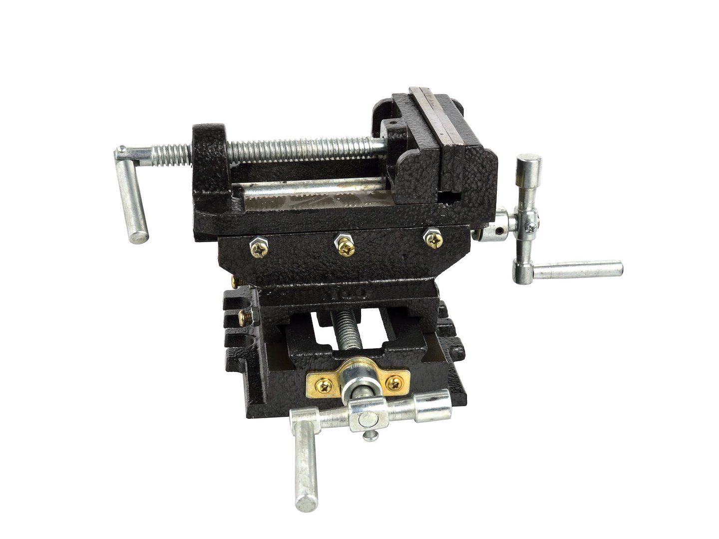 GEKO Schraubstockbacken Schraubstöcke, Spannvorrichtungen Kreuzschraubstock 100 mm, (1-tlg)