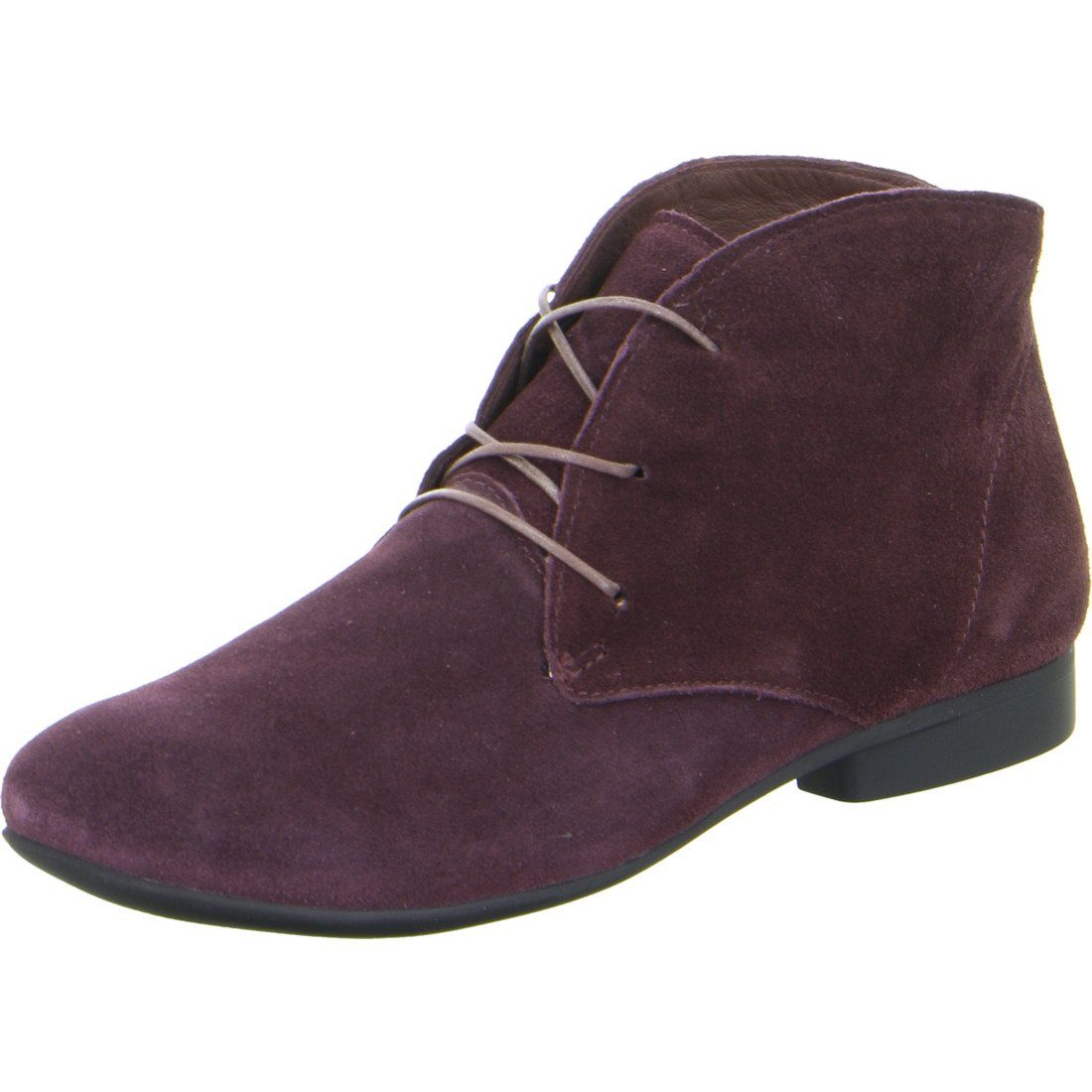 Schuhe, Think! rot Velours Stiefelette Think! Guad - Stiefelette 050431 2