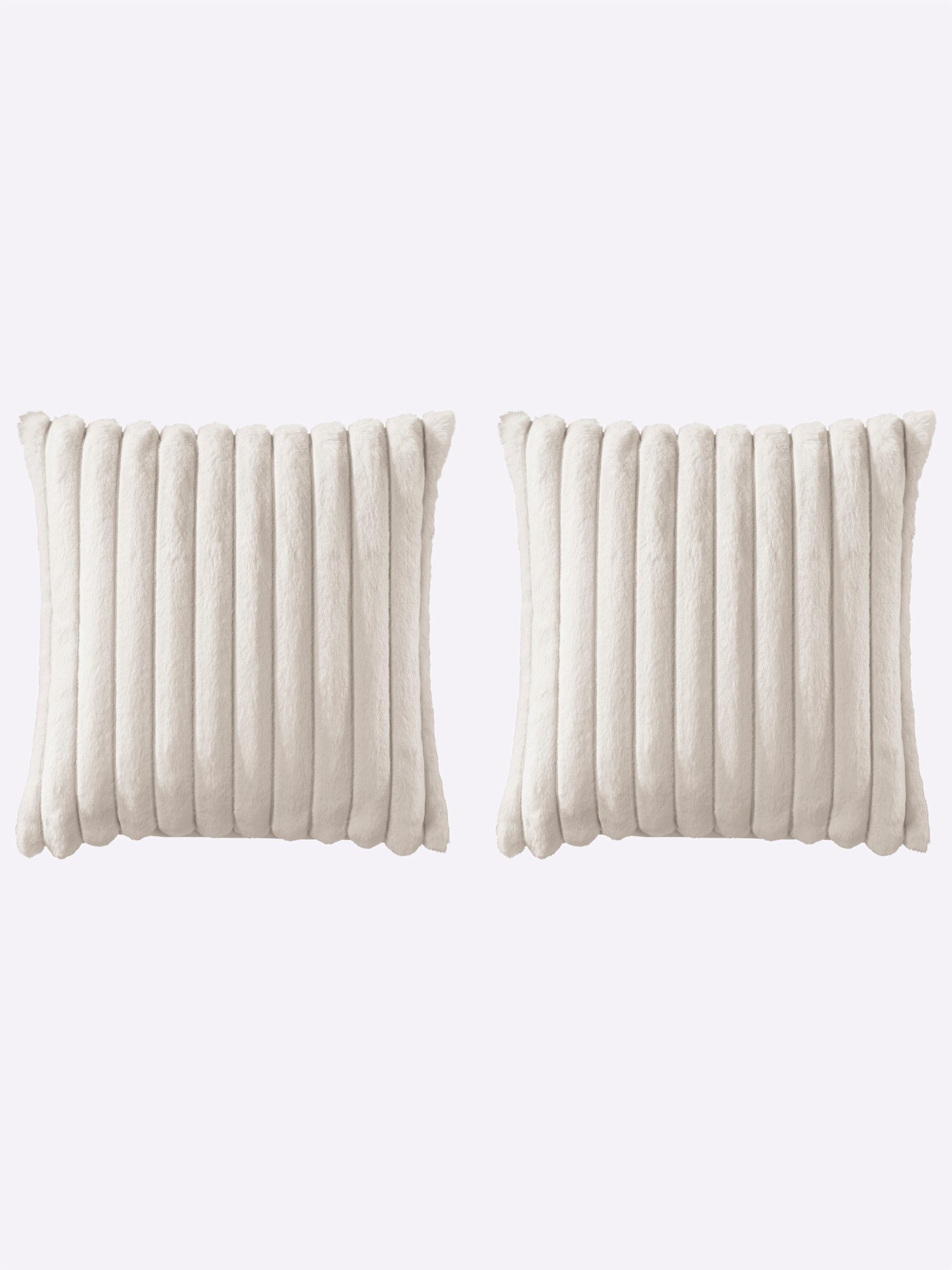 heine Kissenhülle Plaid, (2 Stück)
