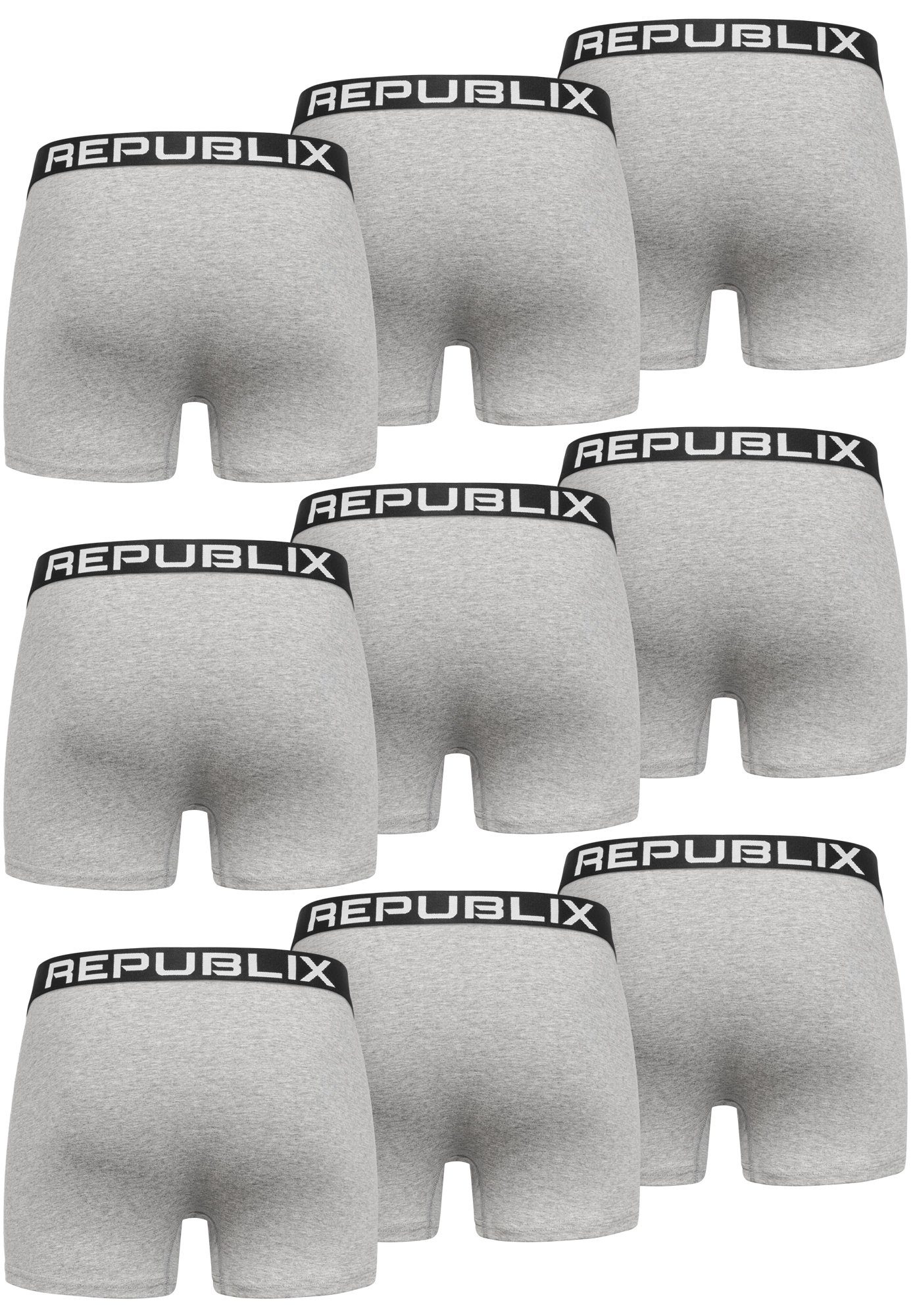 REPUBLIX Boxershorts JOSPEH (9er-Pack) Herren Baumwolle Männer Unterhose Unterwäsche – Bild 2 von 2