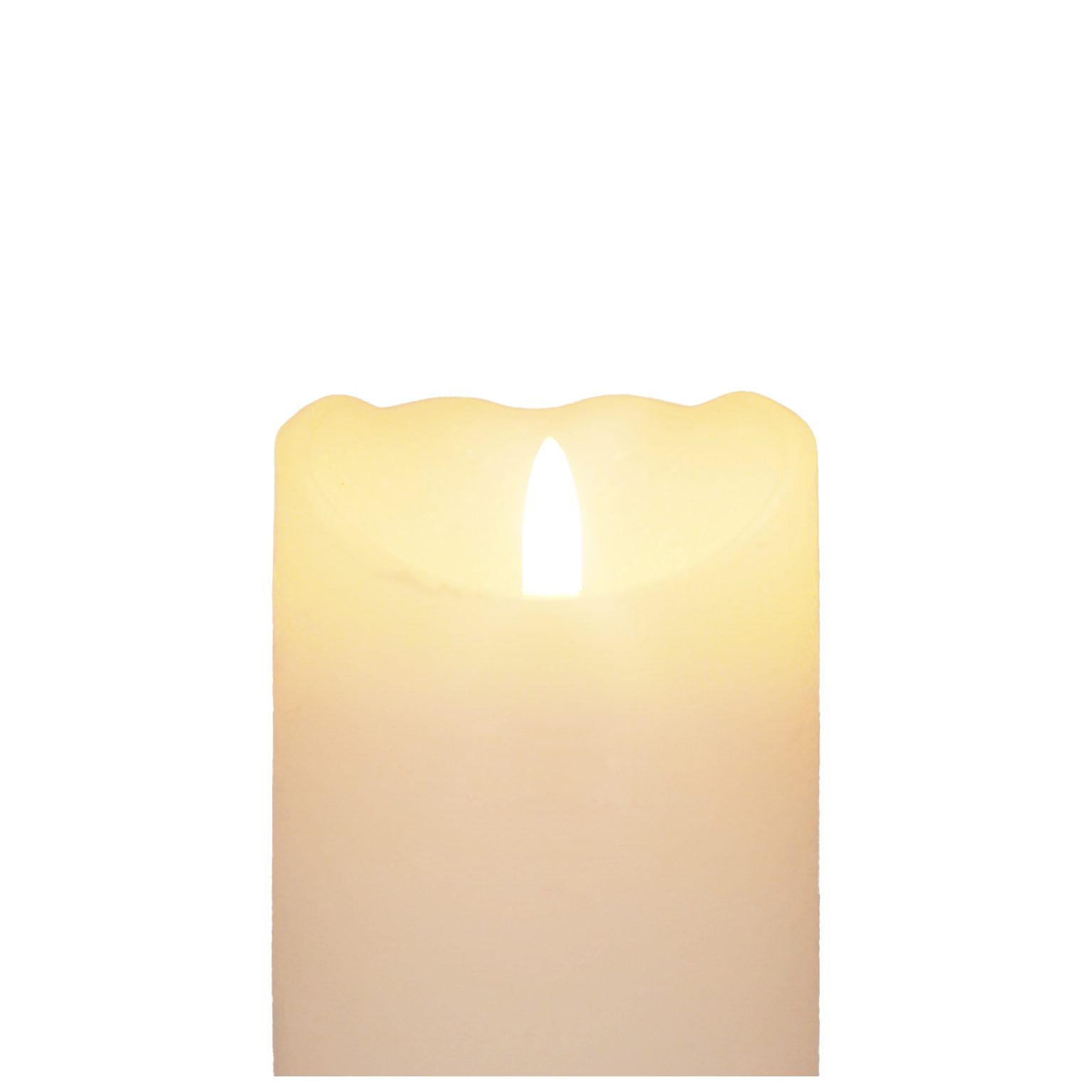 B&S LED-Kerze LED Echtwachskerze mit flackereffekt und Timer H:12.5 x Ø 7.5 günstig online kaufen