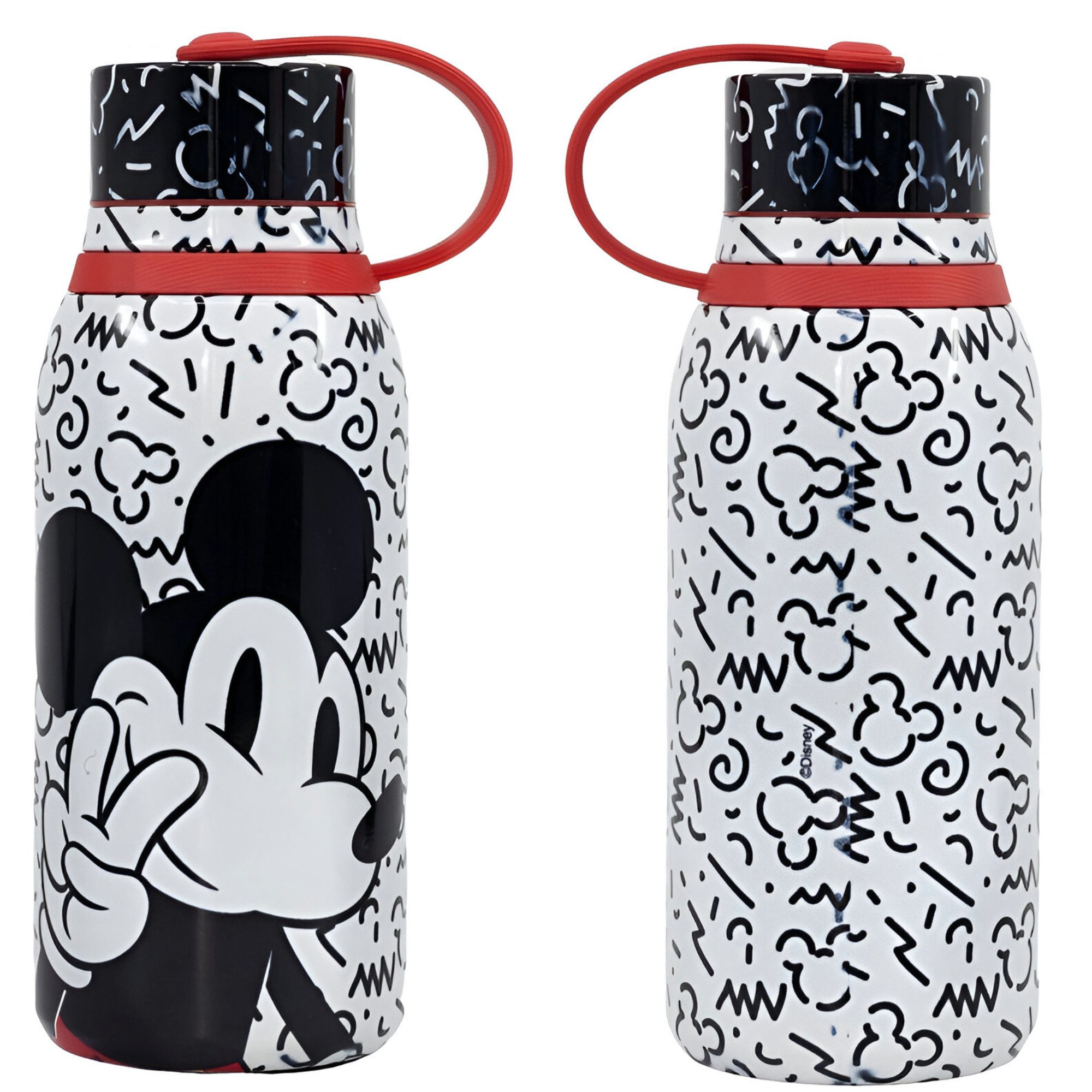 Trinkflasche Disney Mickey Maus Kinder Edelstahl Wasserflasche Flasche 330 ml