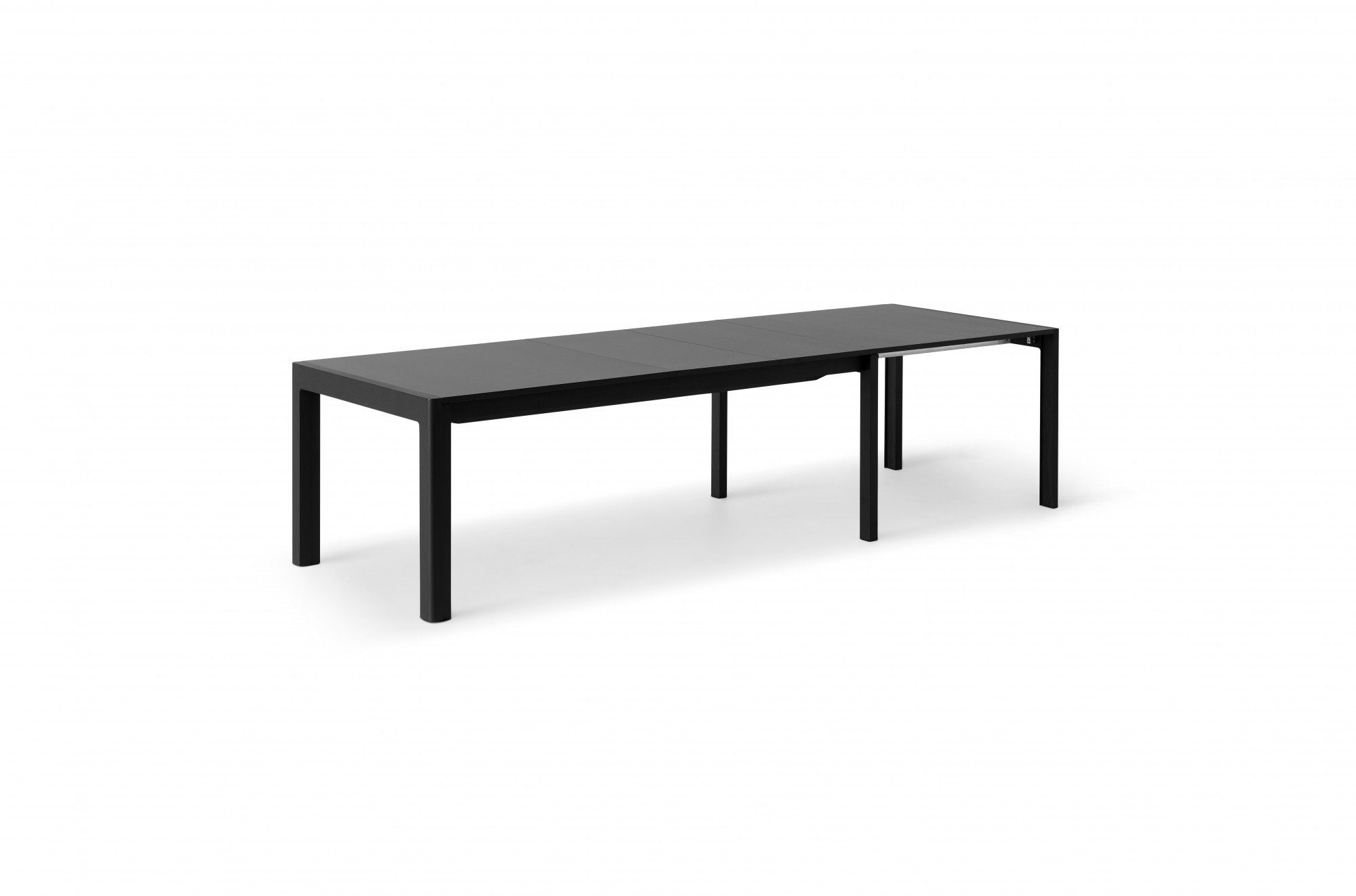 6-18 by Furniture Hammel, Pers., Join ausziehbar Hammel cm, groß XXL, für 6 Schwarz Esstisch 220-541 Einlegeplatten