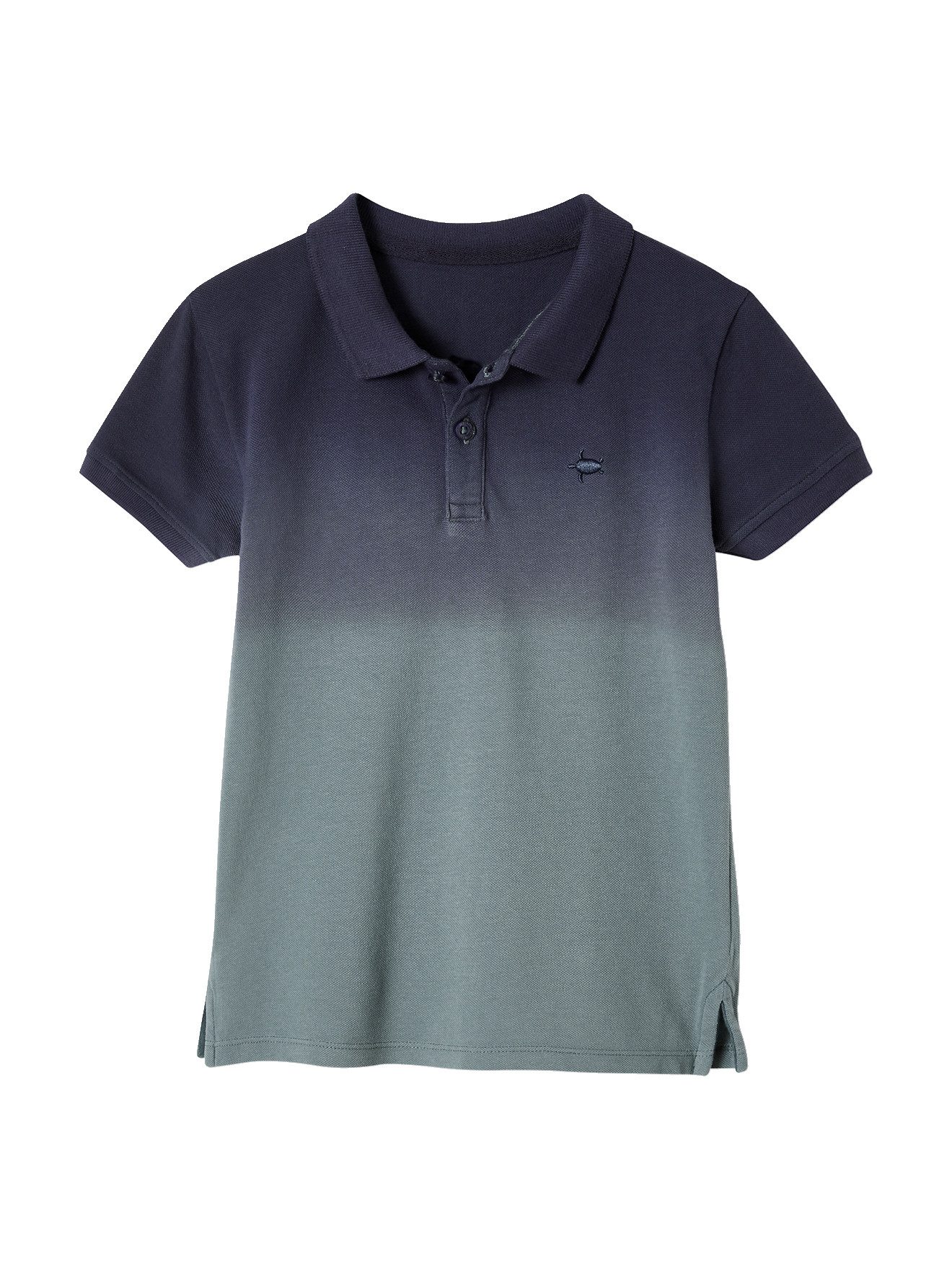 Poloshirt Jungen Poloshirt, Dip-Dye-Effekt
