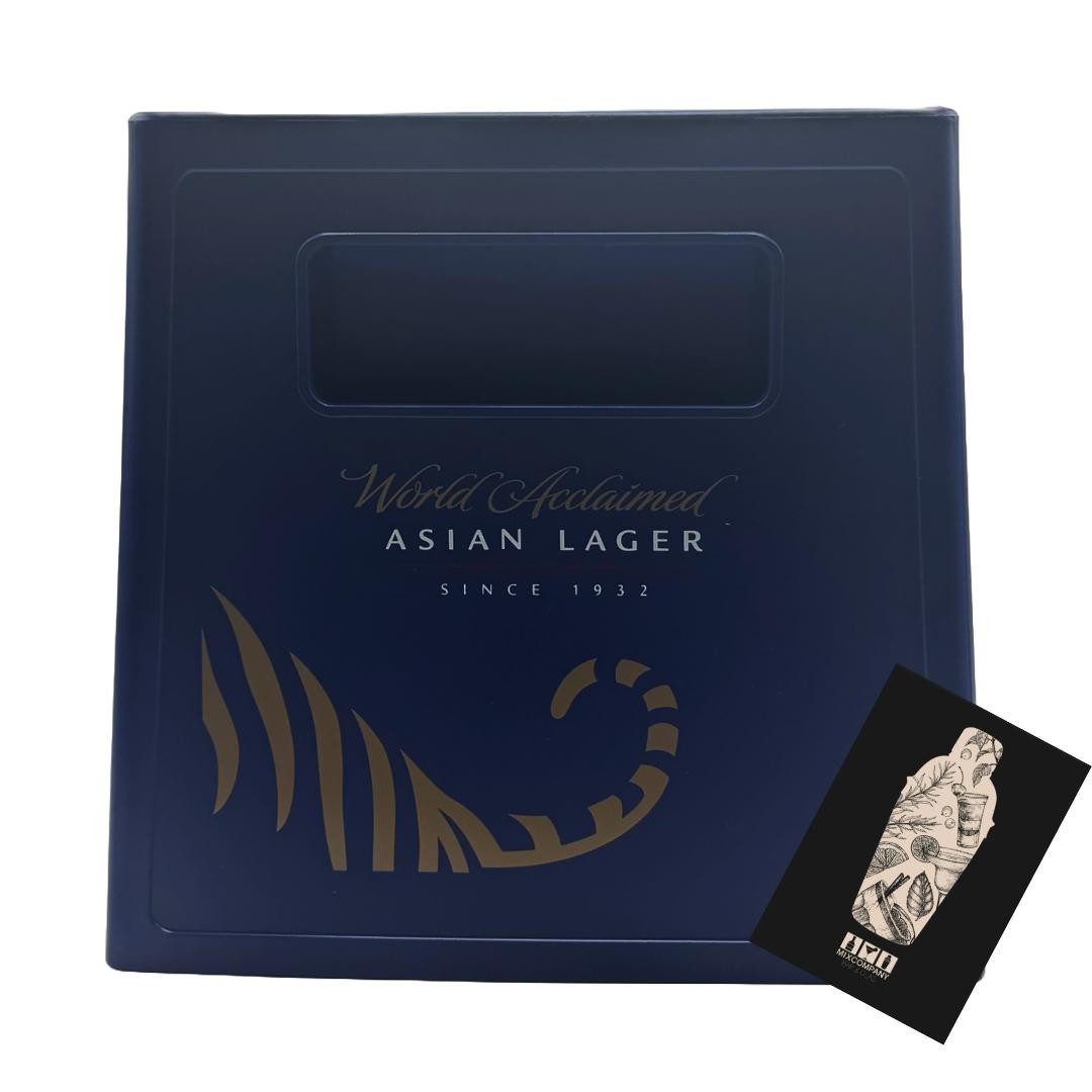 Tiger Gläser-Set Tiger Flaschenkühler – Stilvoller Getränkekühler für Bier & Dri