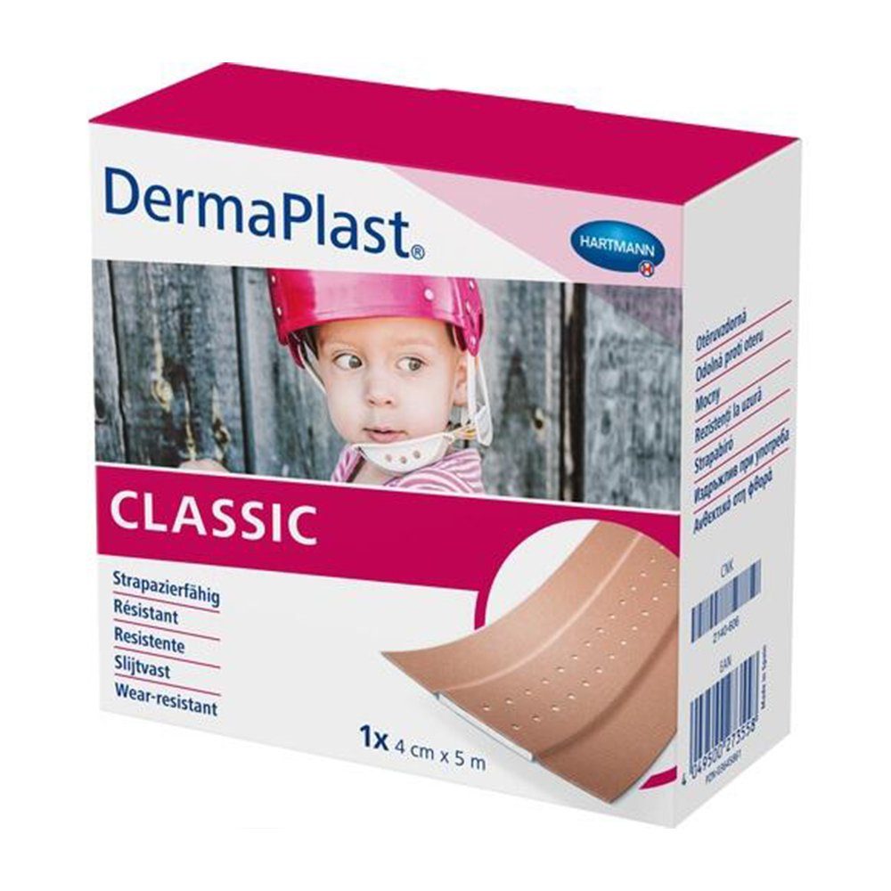PAUL HARTMANN AG Pflaster DERMAPLAST CLASSIC Wundpflaster 4 cmx5 m, 1 St