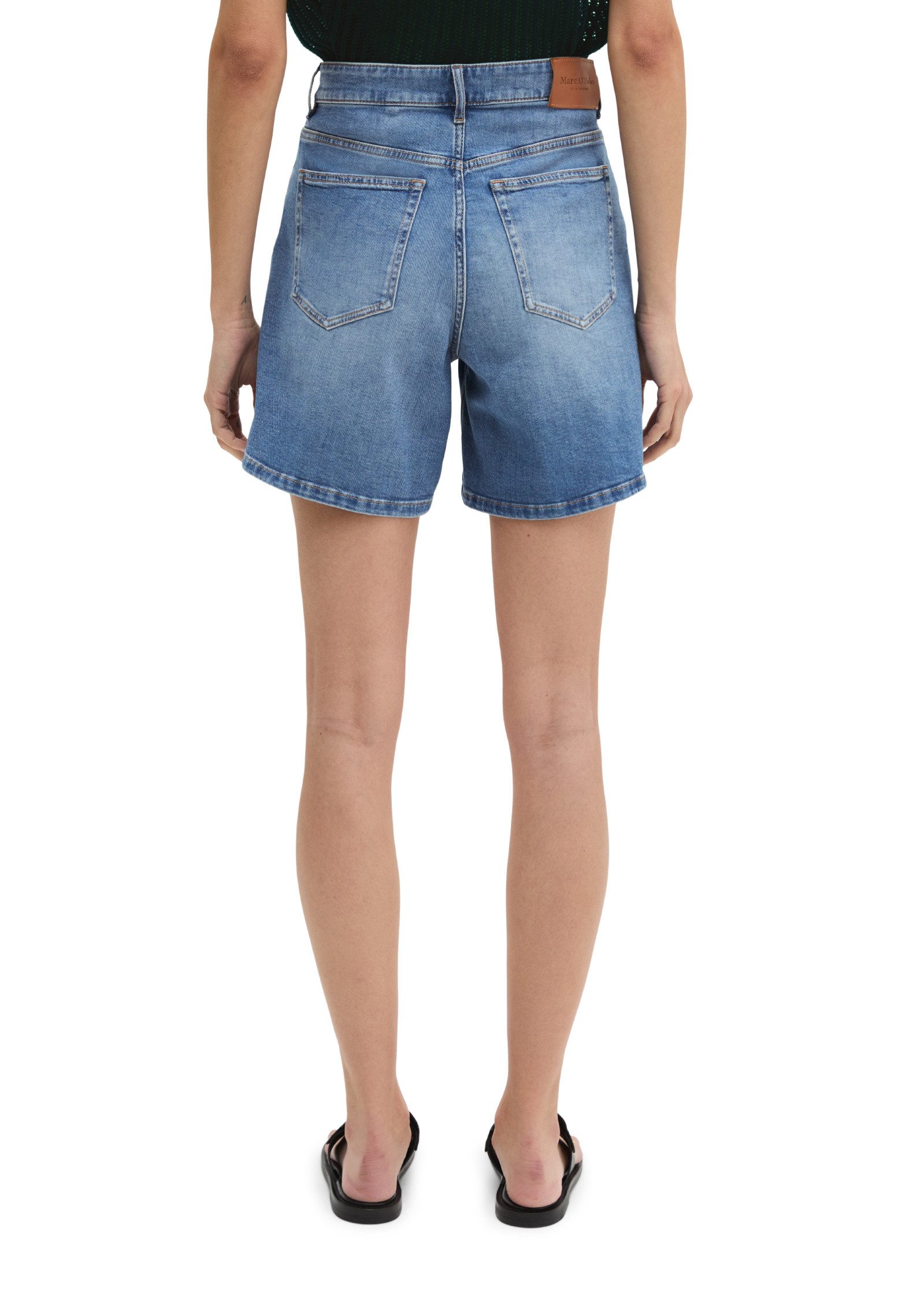 Marc O'Polo Shorts aus weichem Organic Cotton-Lyocell-Stretch