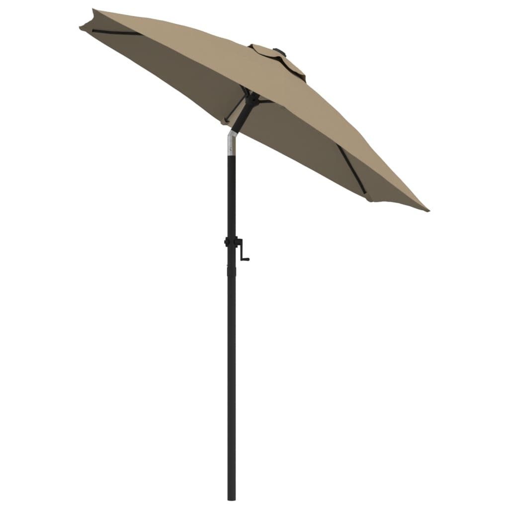vidaXL Sonnenschirm Sonnenschirm Taupe 200 x günstig online kaufen