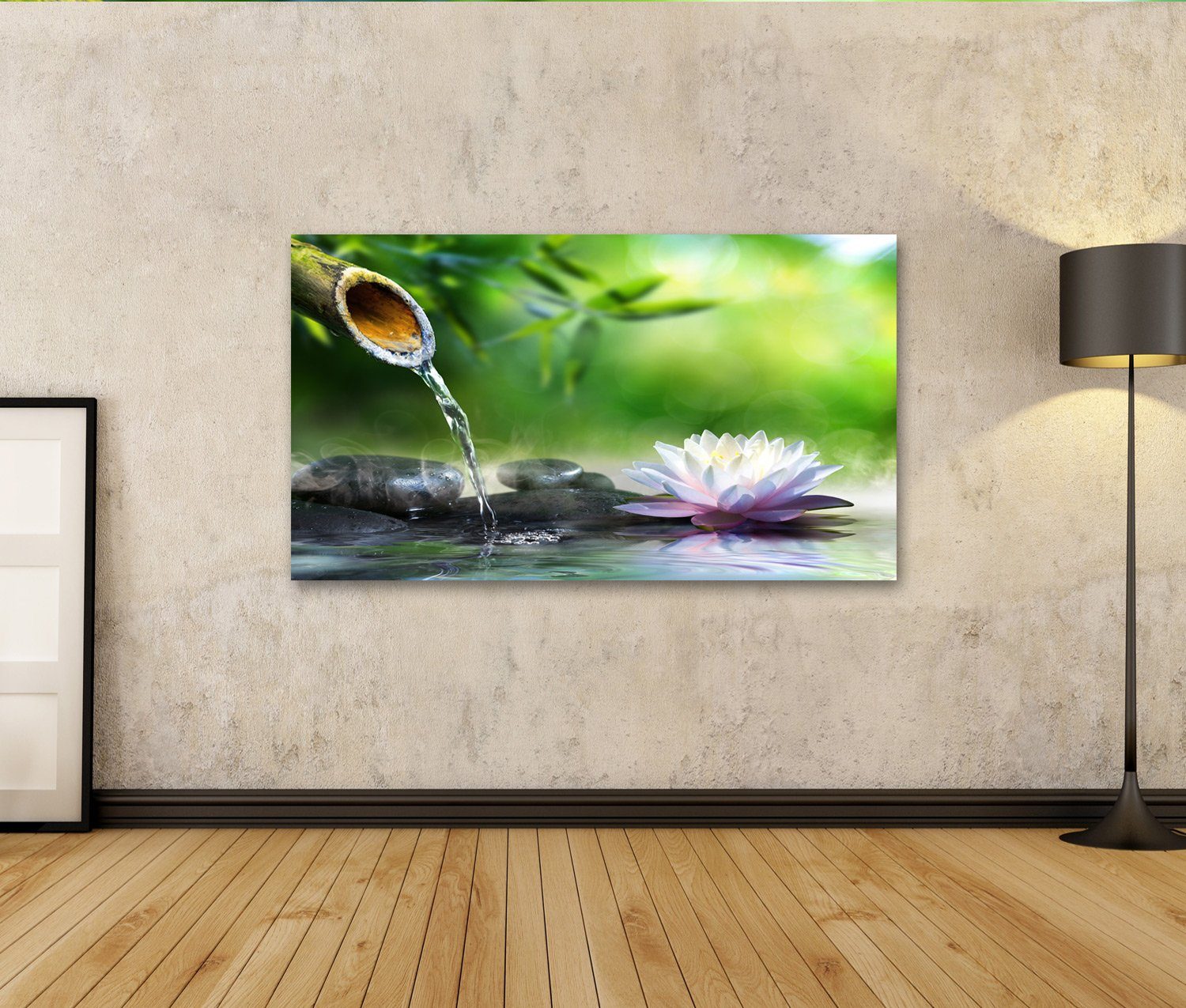 islandburner Leinwandbild Bild auf Leinwand Zen günstig online kaufen