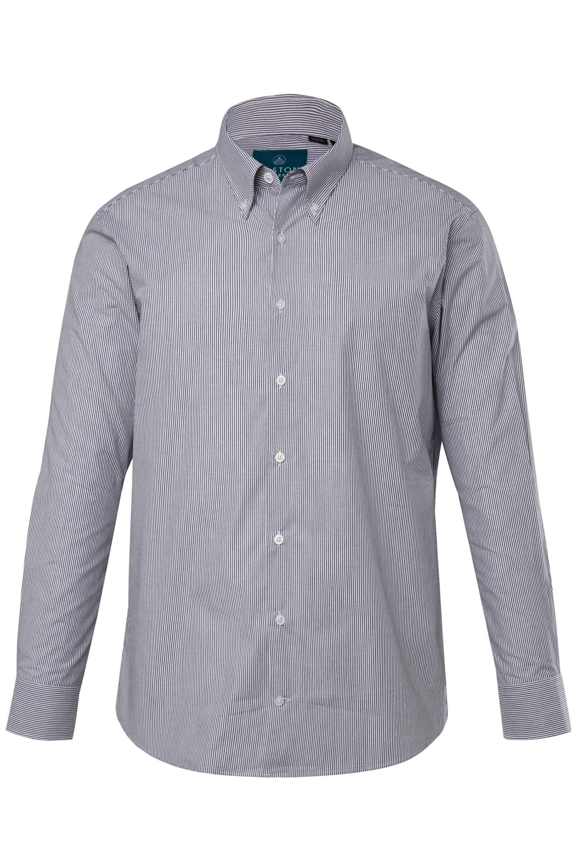 Boston Park Businesshemd Streifenhemd Langarm Buttondown-Kragen Comfort Fit günstig online kaufen