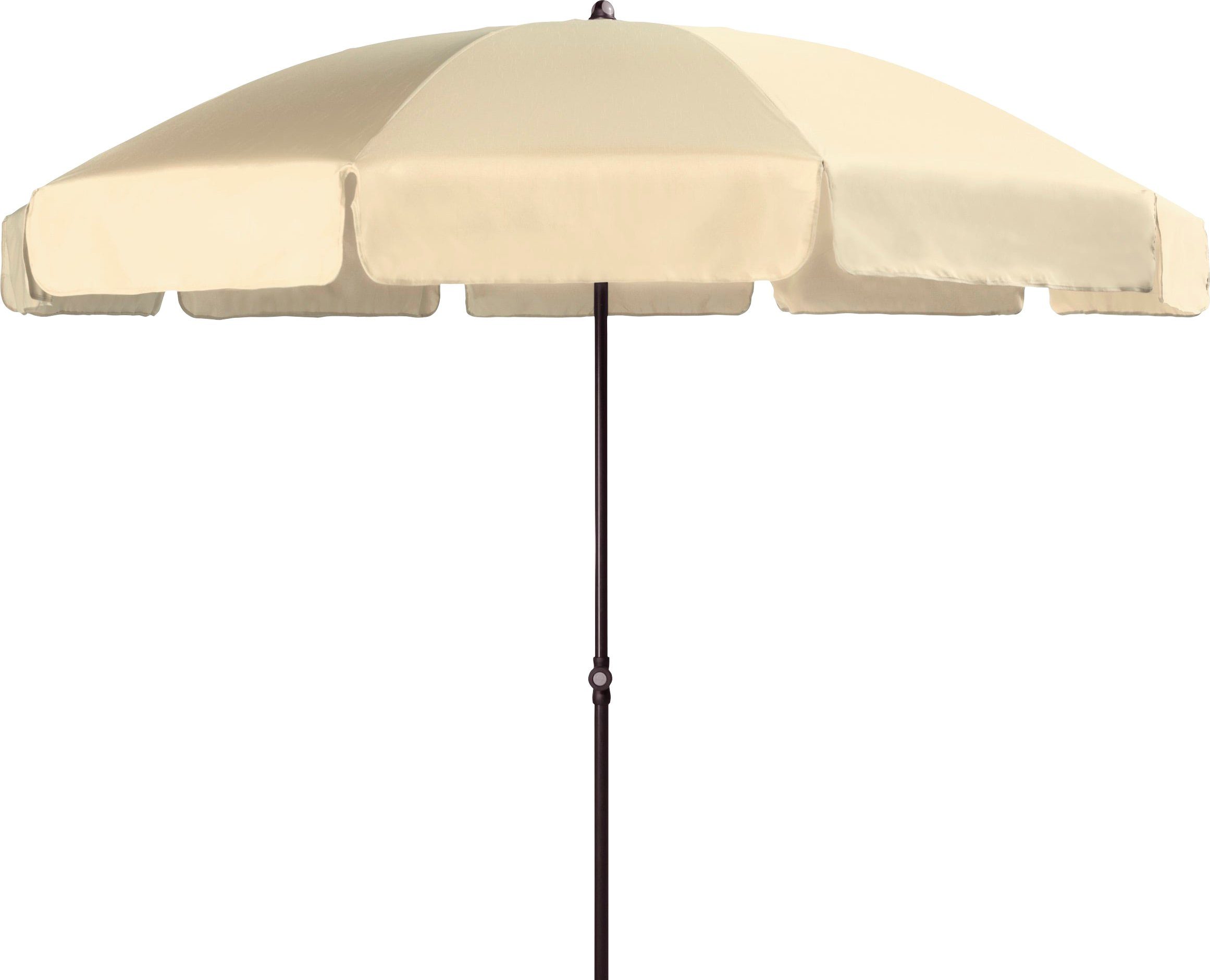 doppler® Sonnenschirm, abknickbar, höhenverstellbar, UV-beständig, Gestell  und Streben in hochwertiger Ausführung