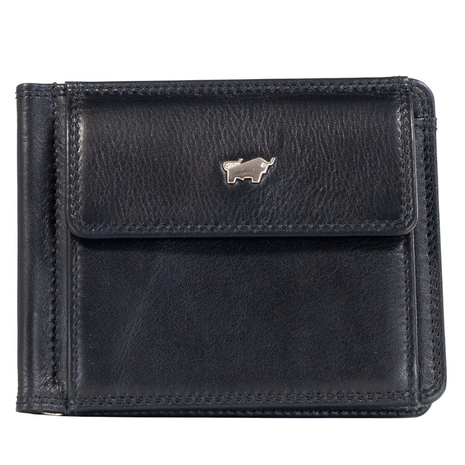 Braun Büffel Geldbörse GOLF RFID Dollarclip 6CS schwarz