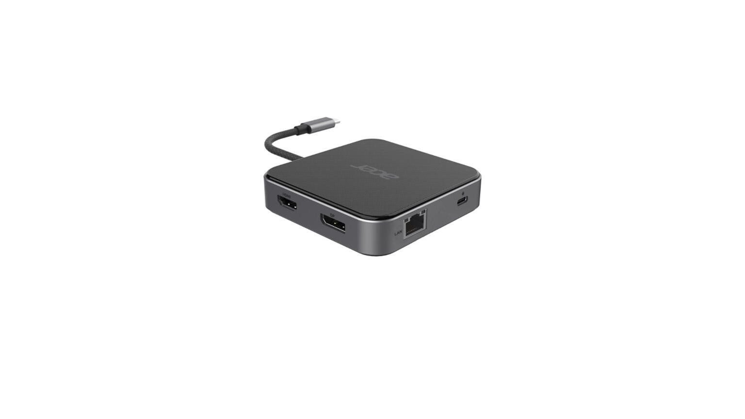 Acer Laptop-Dockingstation Acer 7in 1 USB4 8K Multi Display Hub