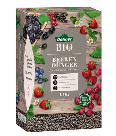 Dehner Gartendünger NPK-Dünger, mit Spurennährstoffen, 1.5 kg, für ca 15 qm, ökologisch wertvoll, natürliche Langzeitwirkung