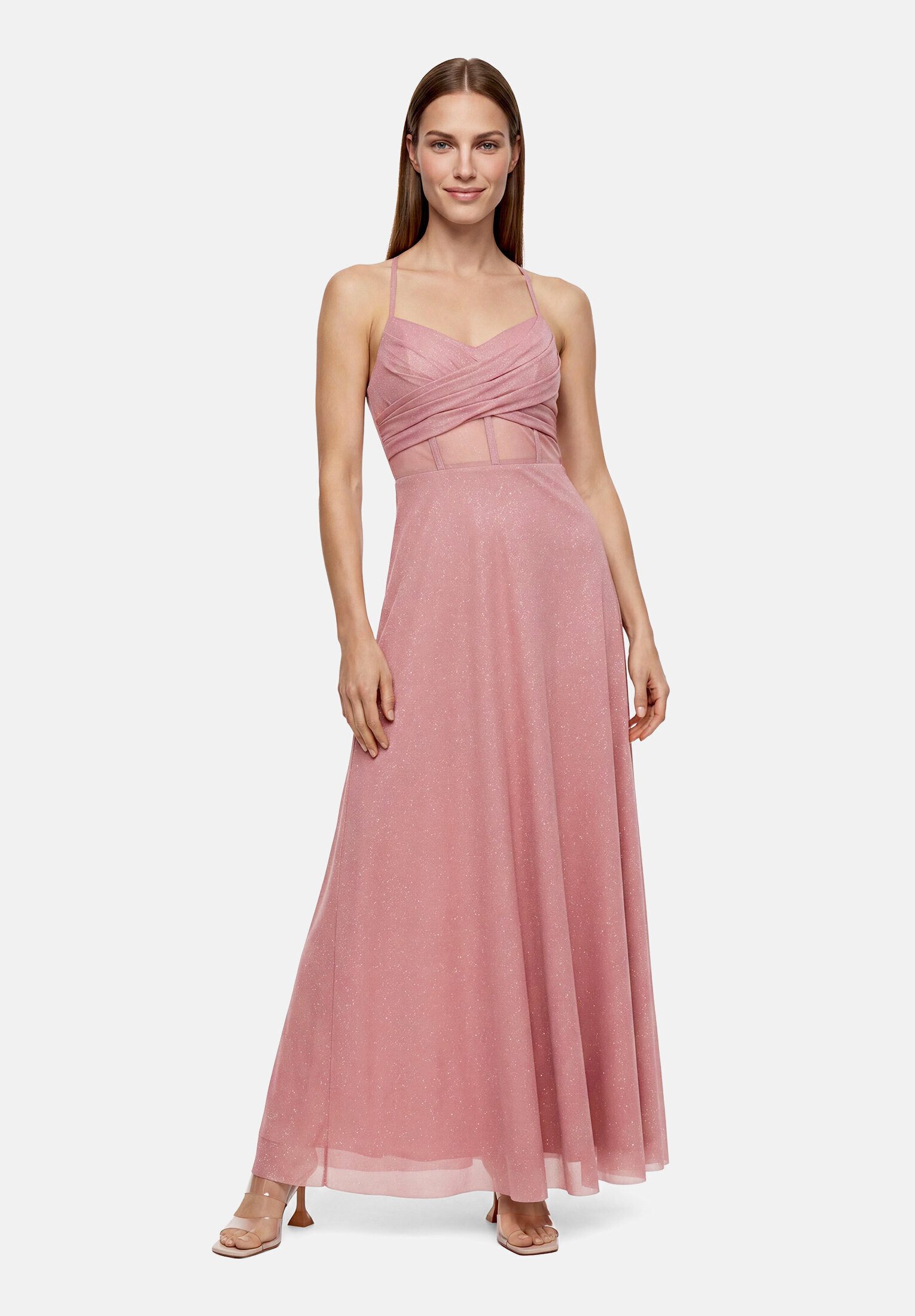 Vera Mont Abendkleid Damen im Glitzer-Look