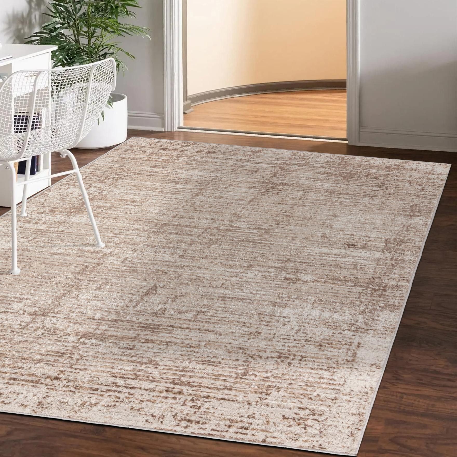 Mazovia Designteppich Modern Teppich für Wohnzimmer, Schlafzimmer Abstrakt Muster, 80 x 150 cm, Modern, Abstrakt, Kurzflor – Bild 2 von 5