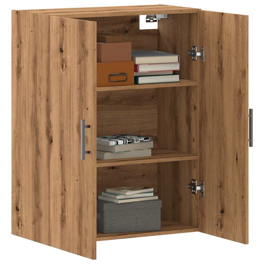 vidaXL Hängeschrank Wandschrank Artisan-Eiche 69,5x34x90 cm günstig online kaufen