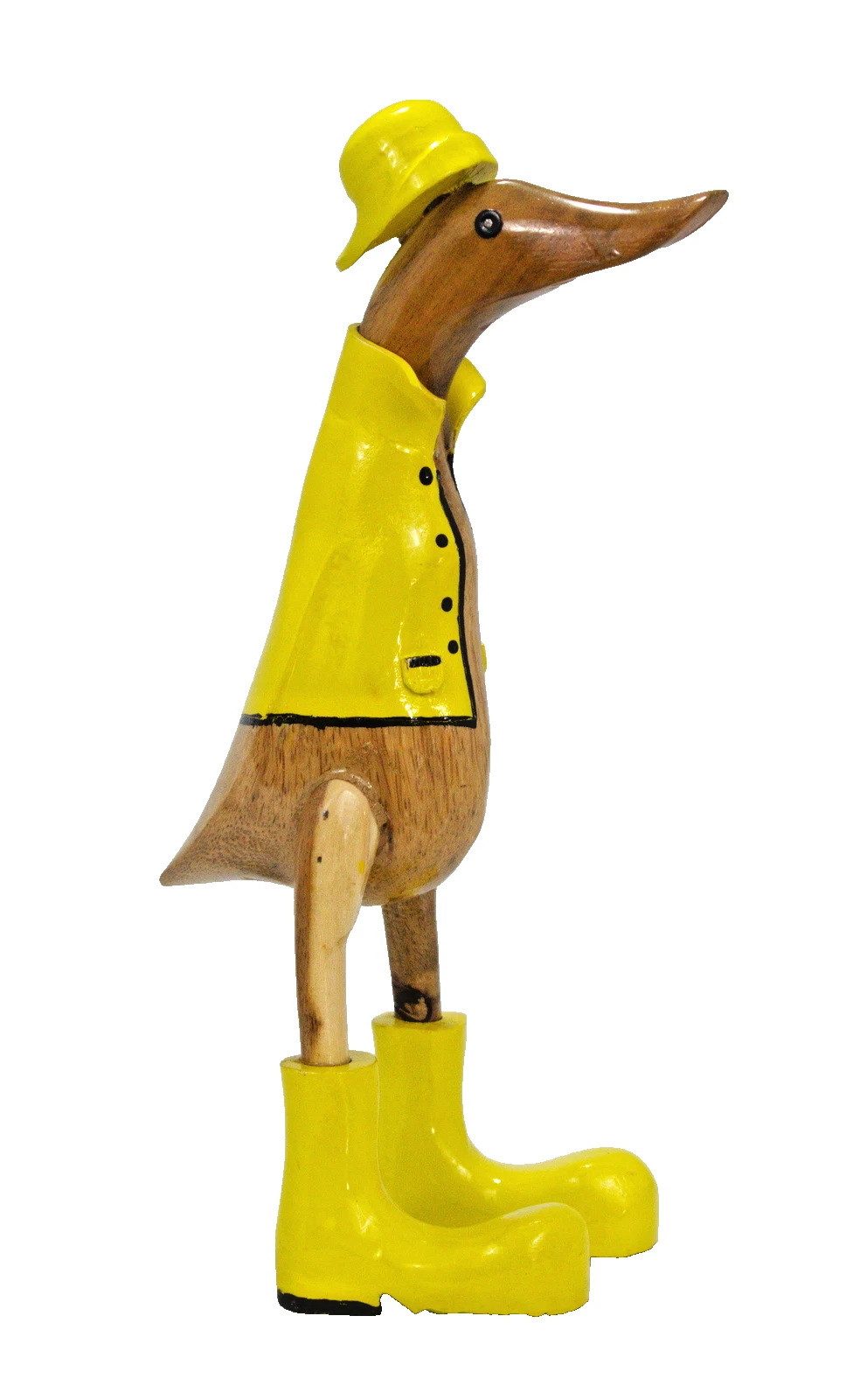 Kaufhaus le petit Tierfigur Deko Ente Holz Laufente Stiefel Hut Gans Vogel günstig online kaufen