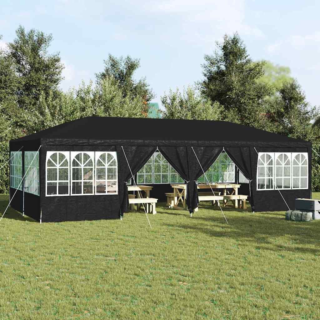 vidaXL Partyzelt Party-Zelt Anthrazit 800 x 400 x 266 cm Polyethylen