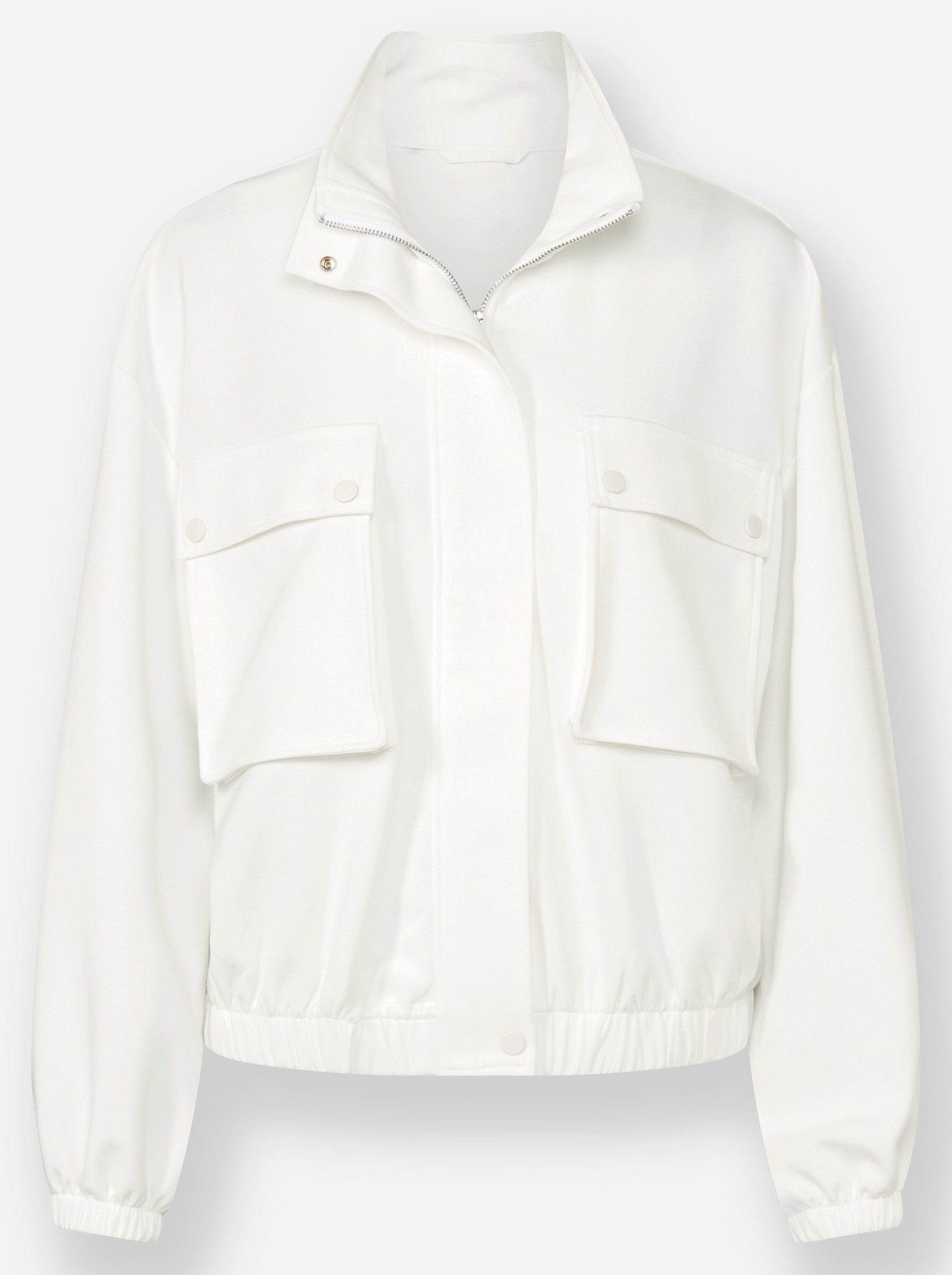Shirtjacke Jersey-Jacke Langarm Jersey