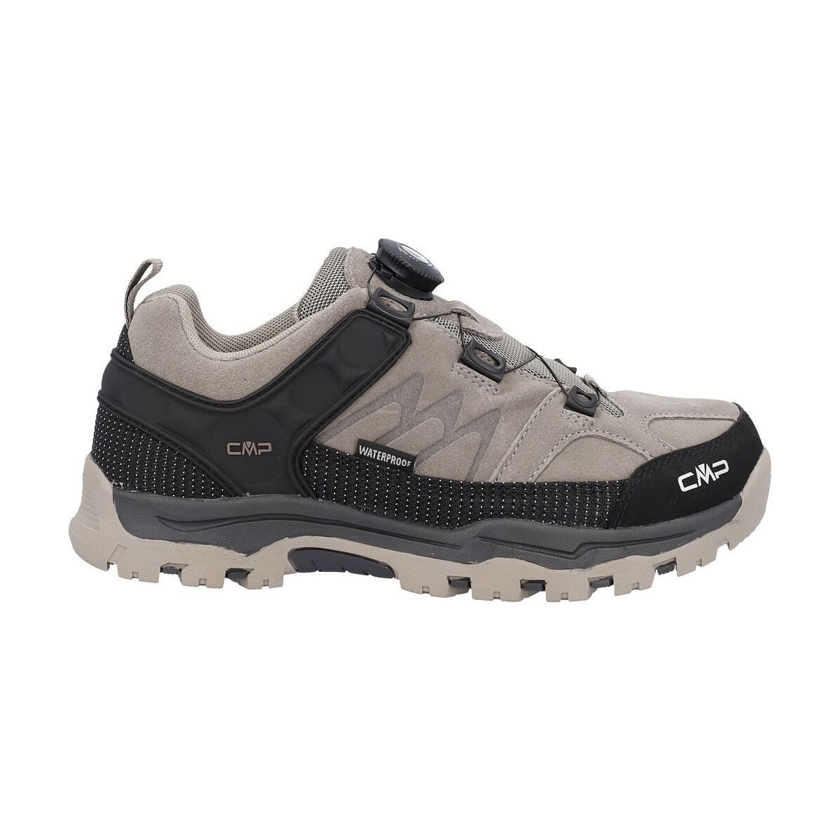 CMP Kids Kiruna Low Fitgo WP Trekking Shoes Hikingschuh Robuste, wasserdichte Kinderschuhe mit innovativem Schnürsystem für