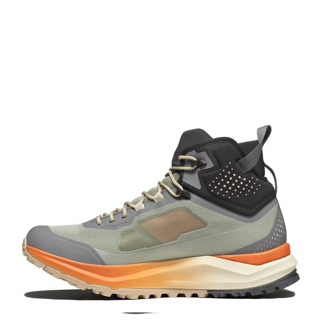 TECNICA Spark S Mid GTX (Fast-Hiking, wasserdicht) grün/orange Herren Wanderschuh