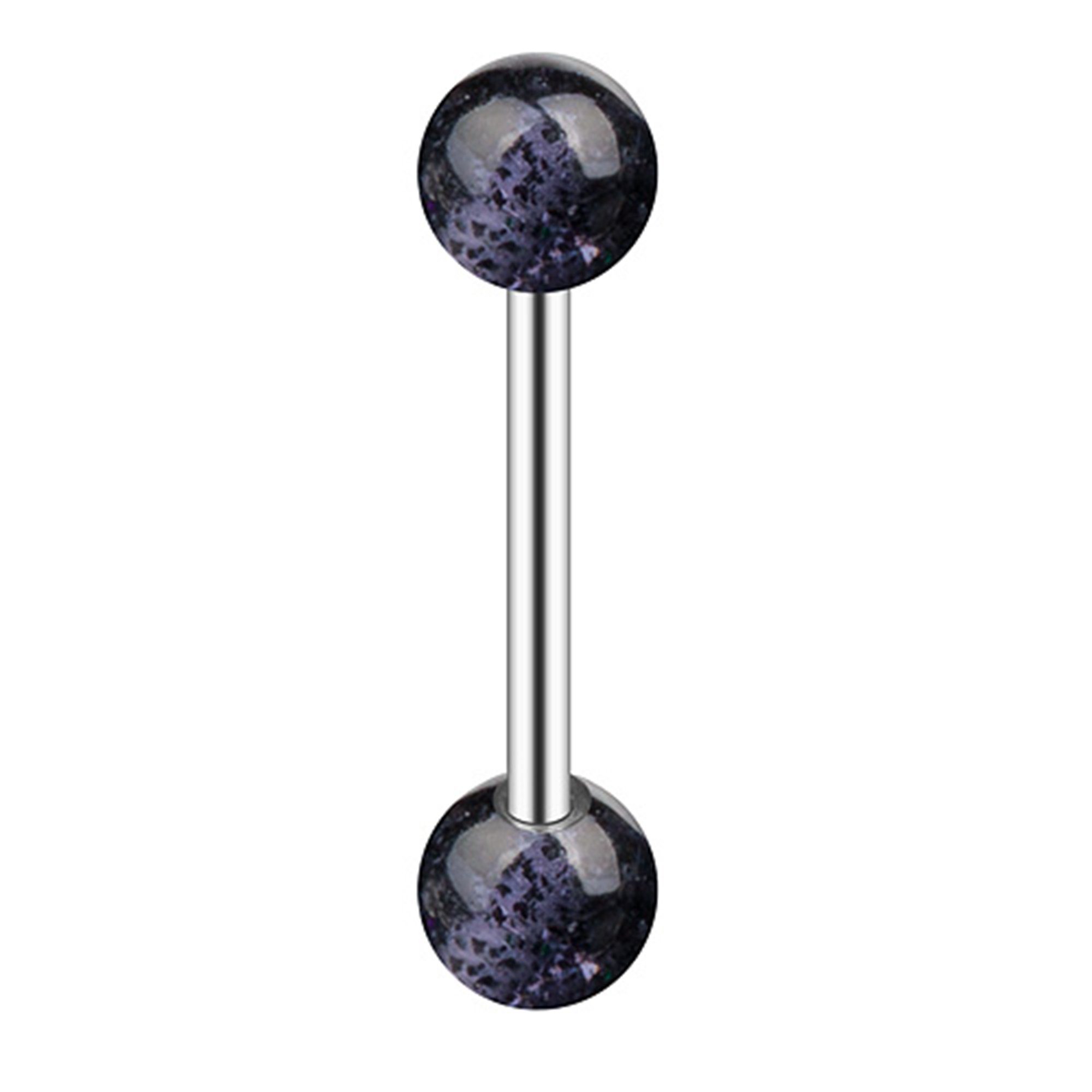 Taffstyle Piercing-Set Zungenpiercing Ohr Kugel Titan günstig online kaufen