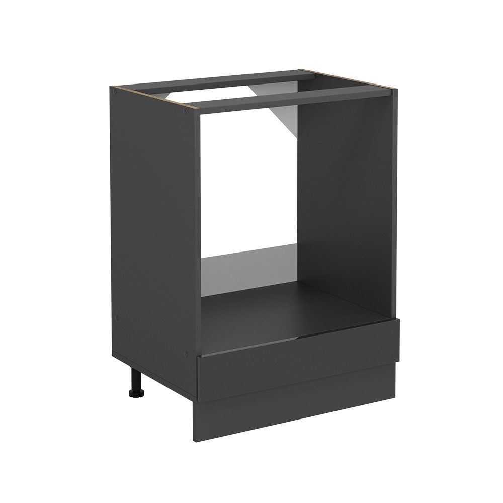 Vicco Herdumbauschrank R-Line, Anthrazit Hochglanz/Anthrazit, 60 günstig online kaufen