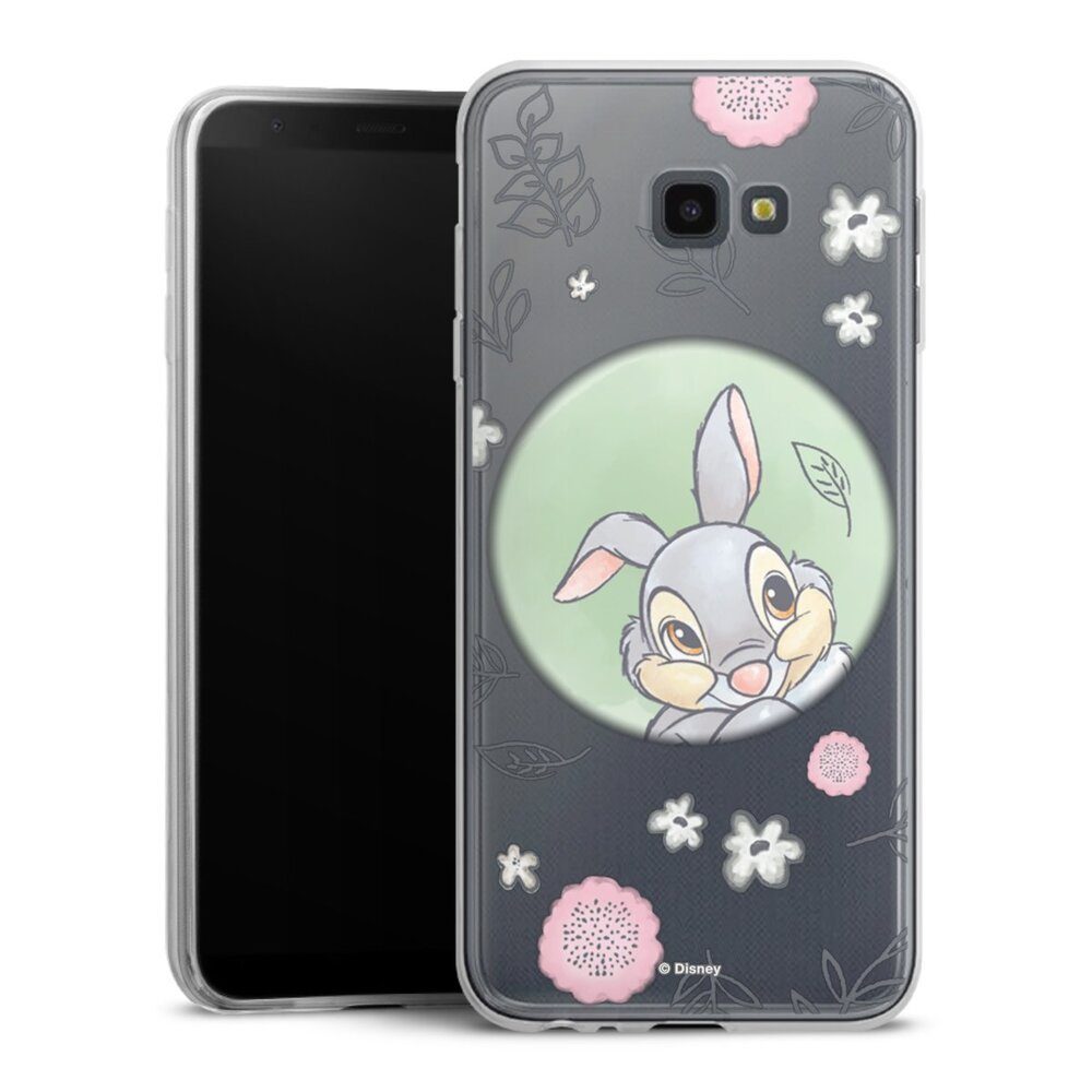 DeinDesign Handyhülle Klopfer Disney Offizielles Lizenzprodukt Klopfer ohne Hintergrund, Samsung Galaxy J4 Plus Duos (2018) Slim Case Silikon Hülle Ultra Dünn